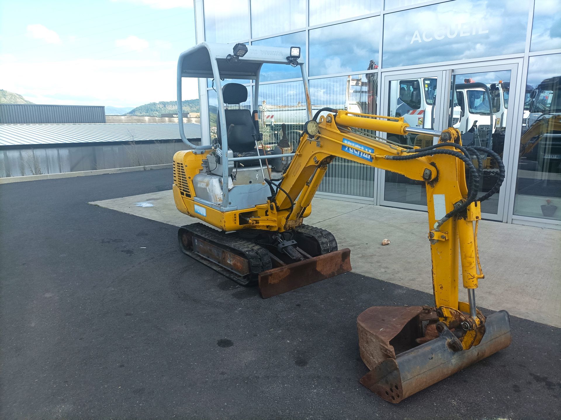 Mini pelle Yuchai YC18-2