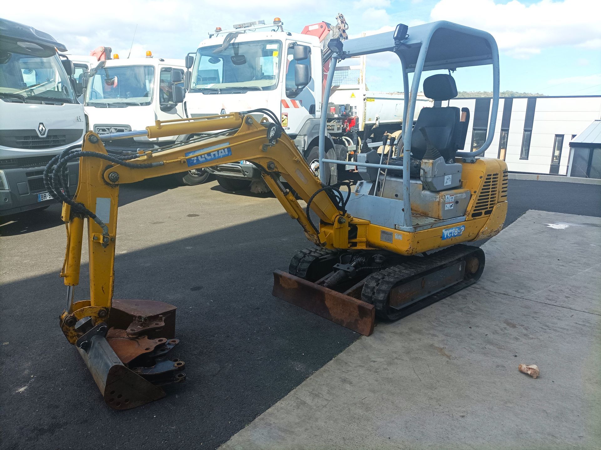 Mini pelle Yuchai YC18-2