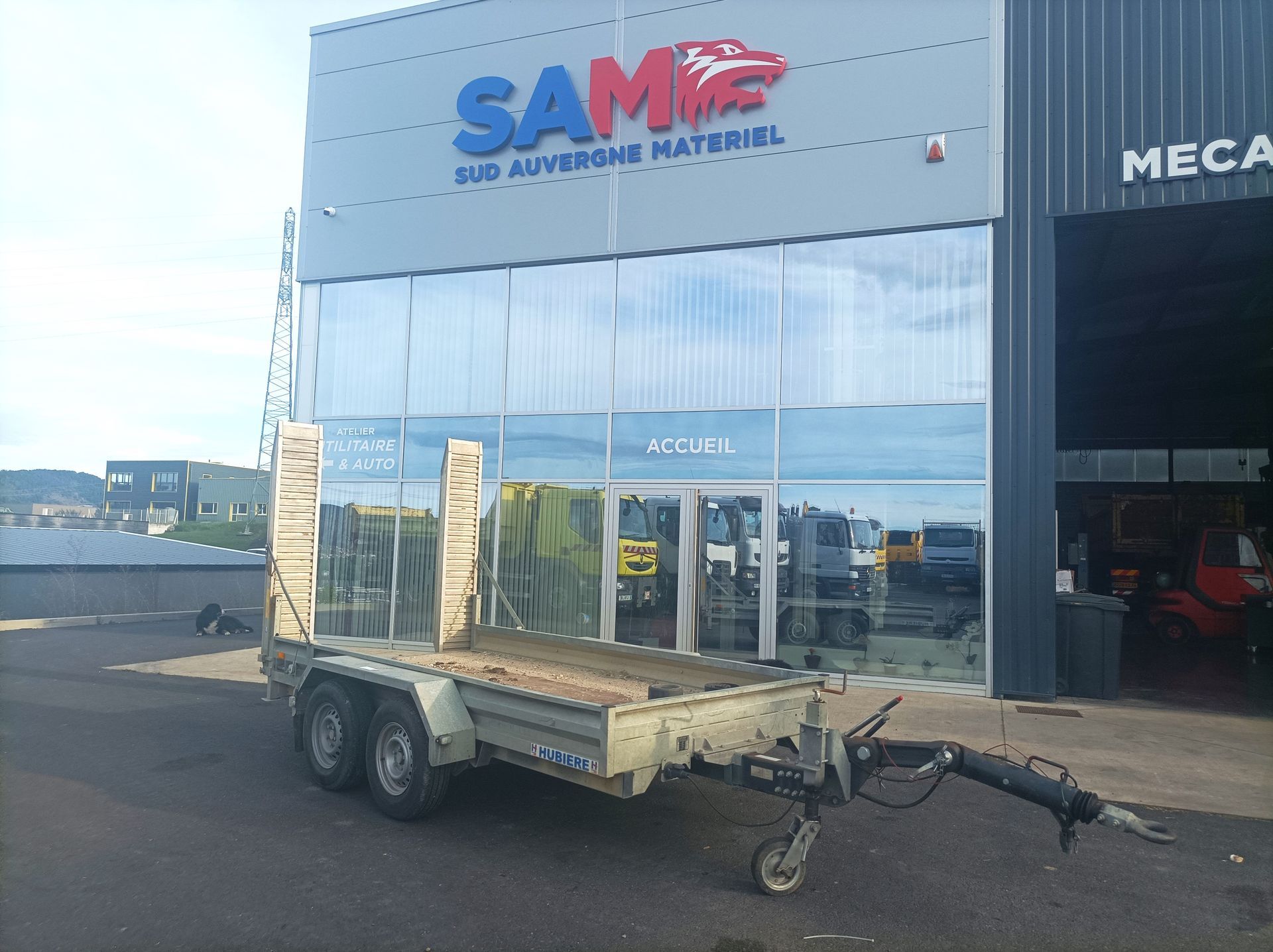 Remorque Hubière 350 VB