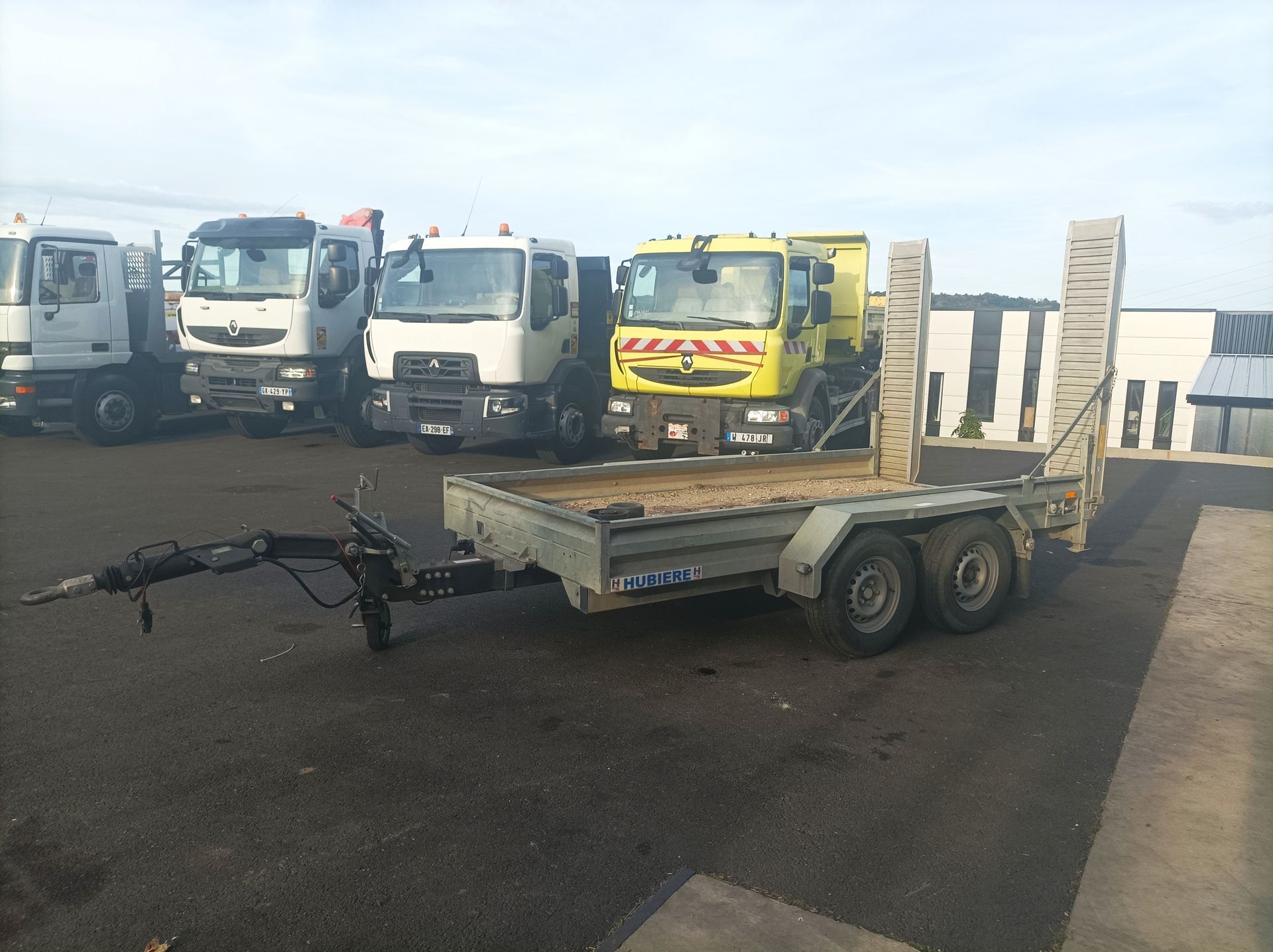 Remorque Hubière 350 VB