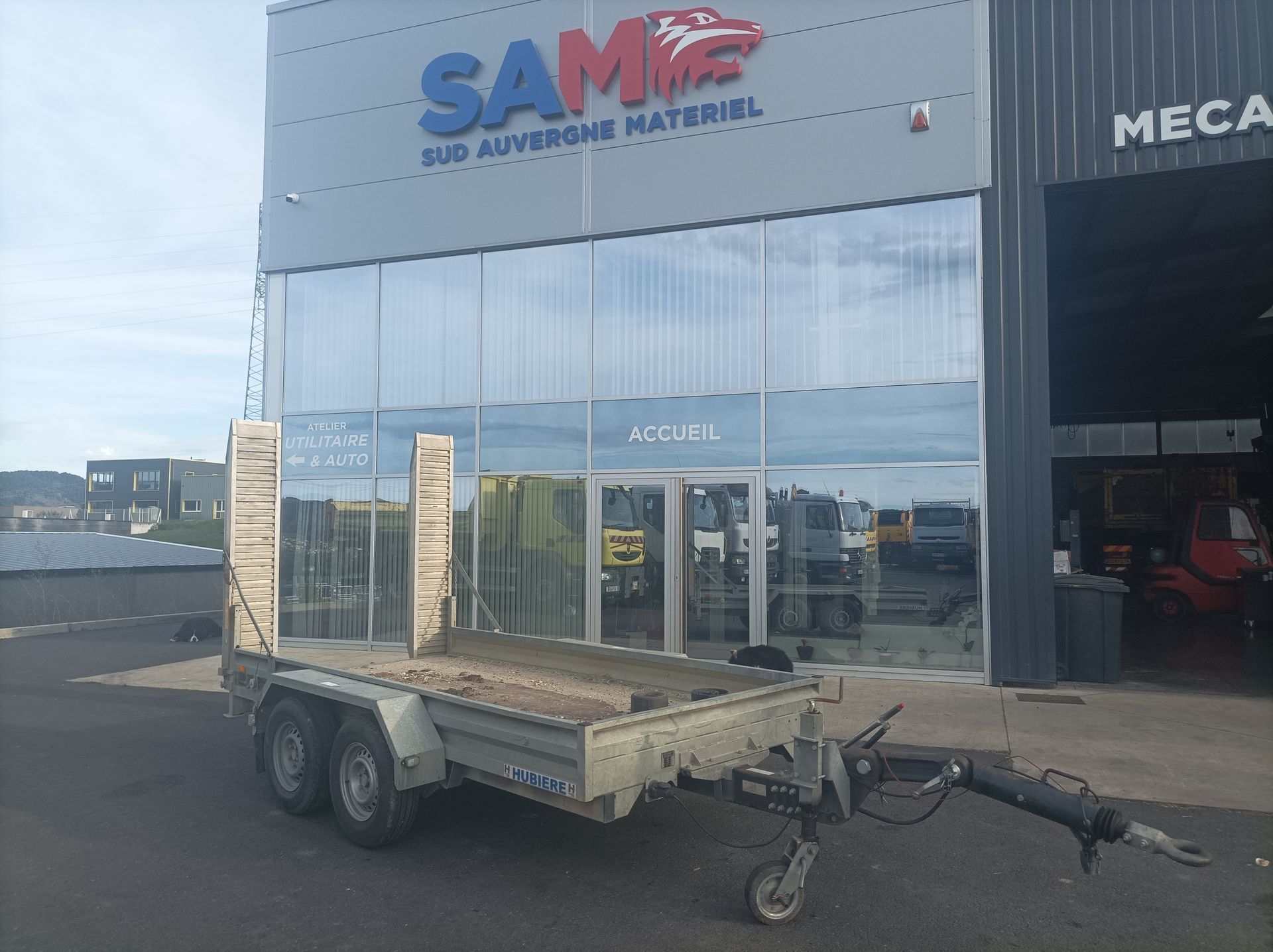 Remorque Hubière 350 VB