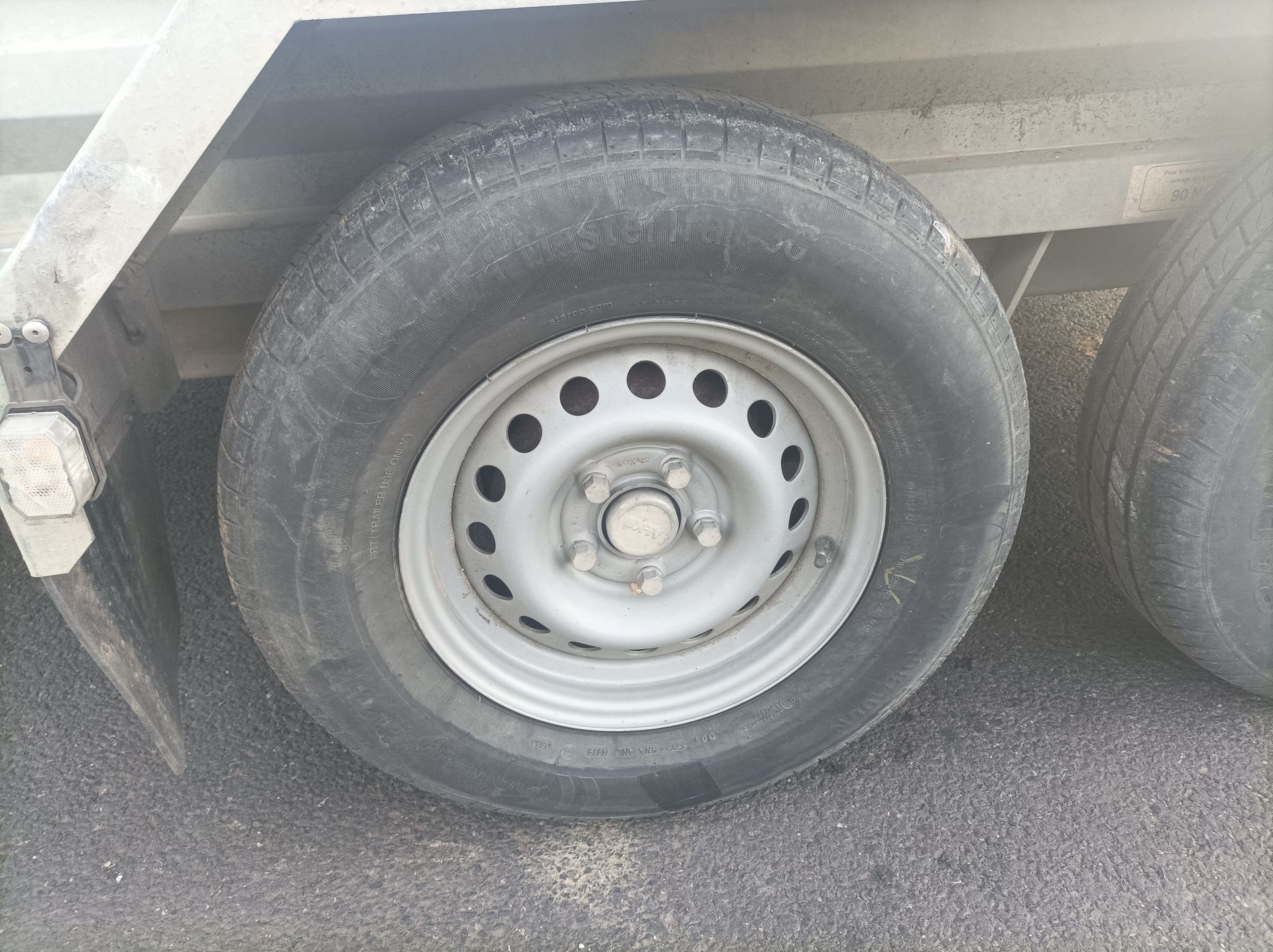 Remorque Hubière 350 VB