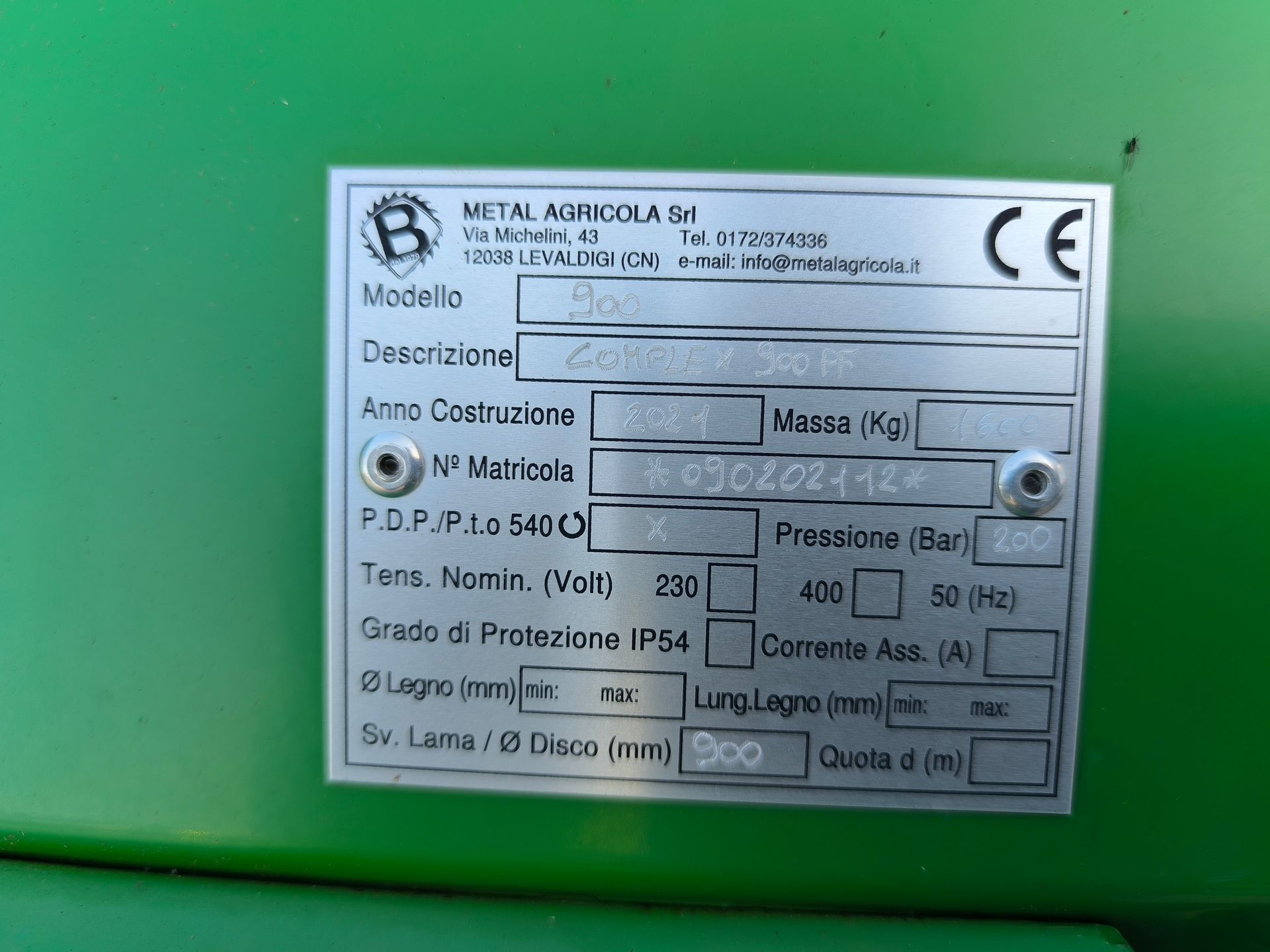 Metal Agricola Combine Express Disk 400