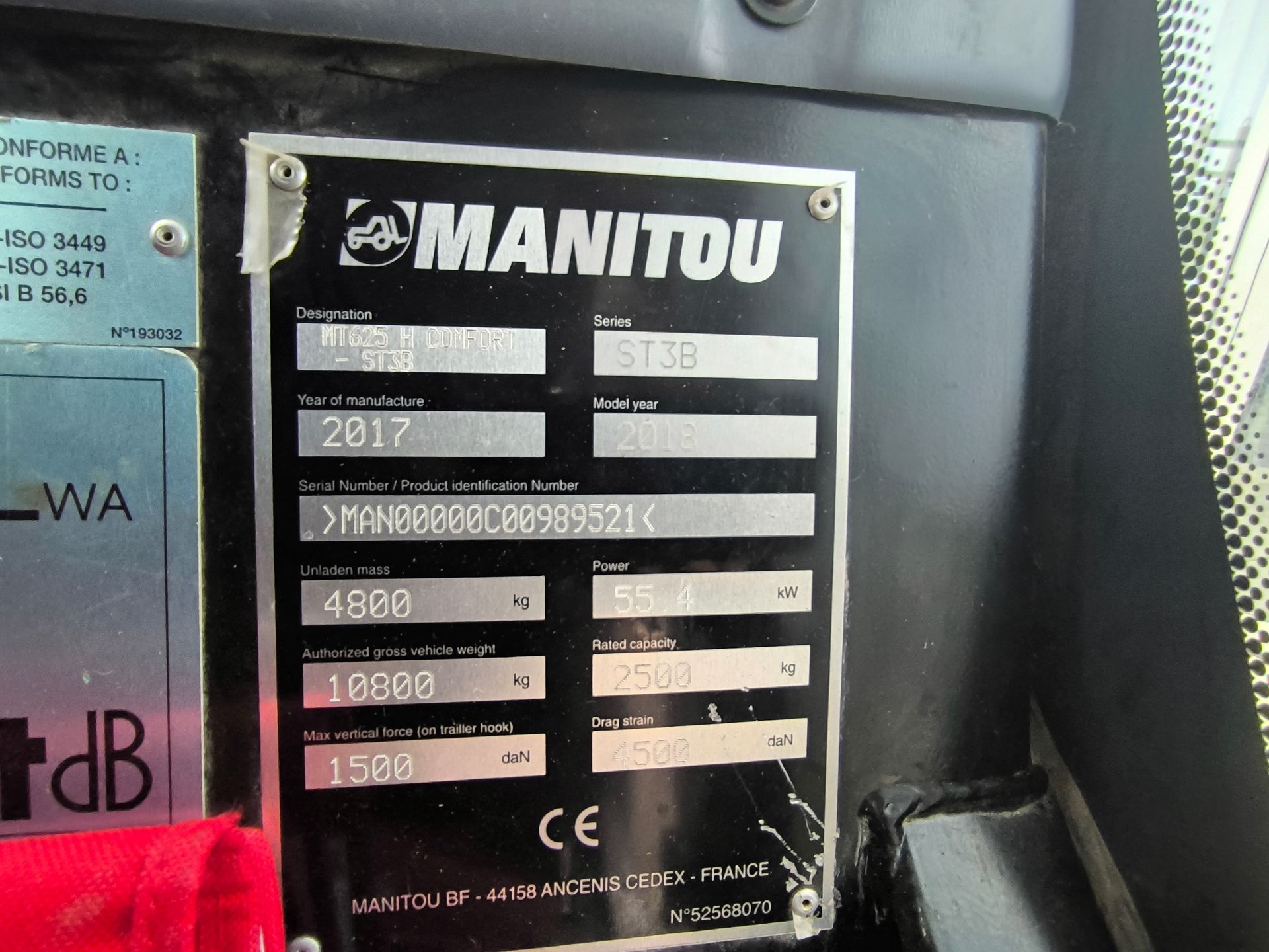 Manitou MT625 H Confort - ST3B