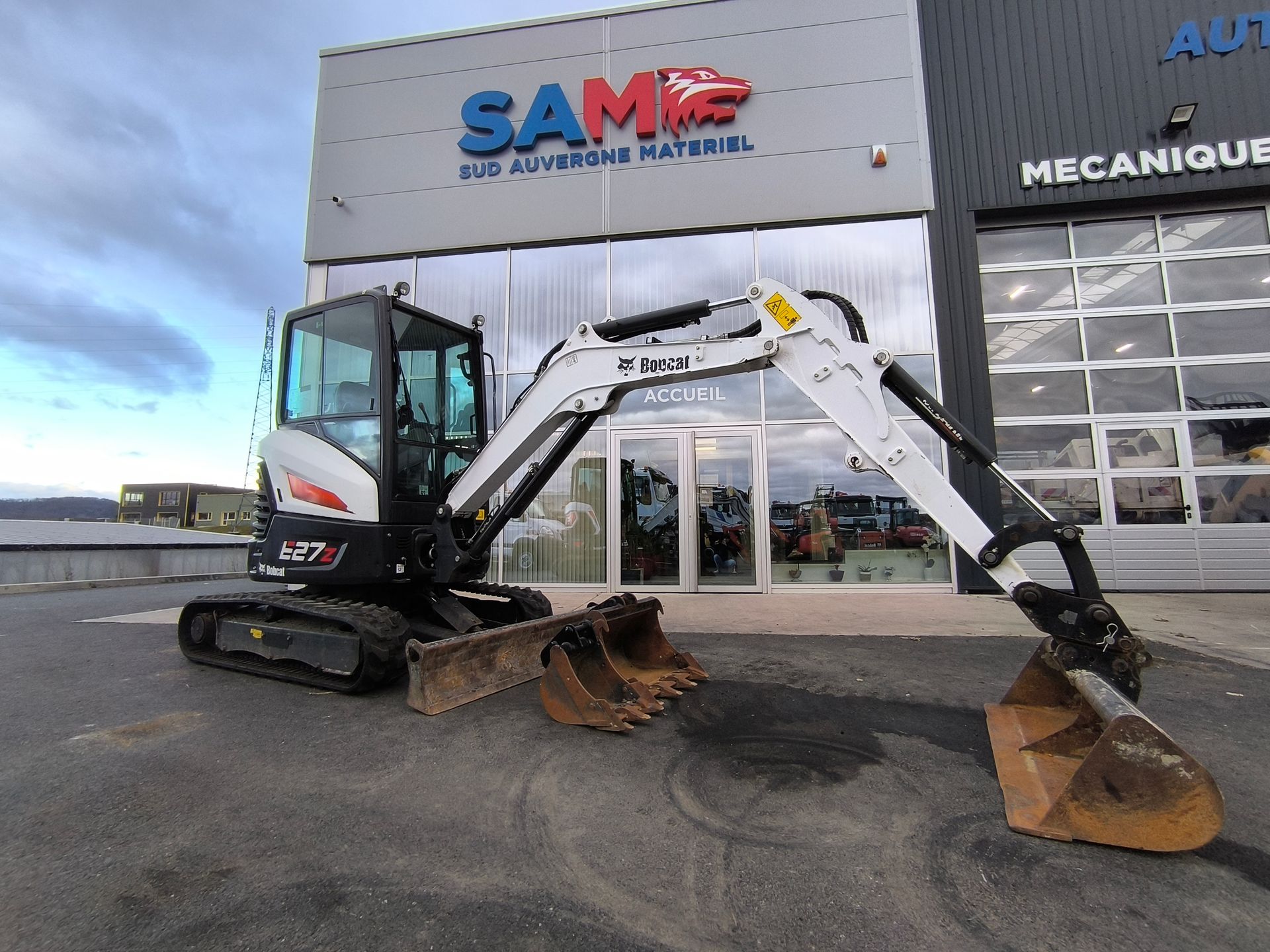 Mini pelle Bobcat E27Z