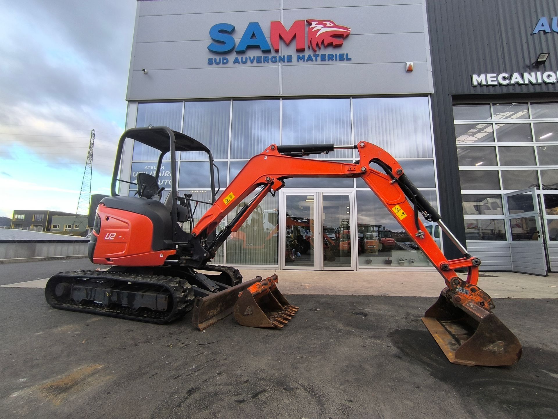 Mini pelle Kubota U27-4