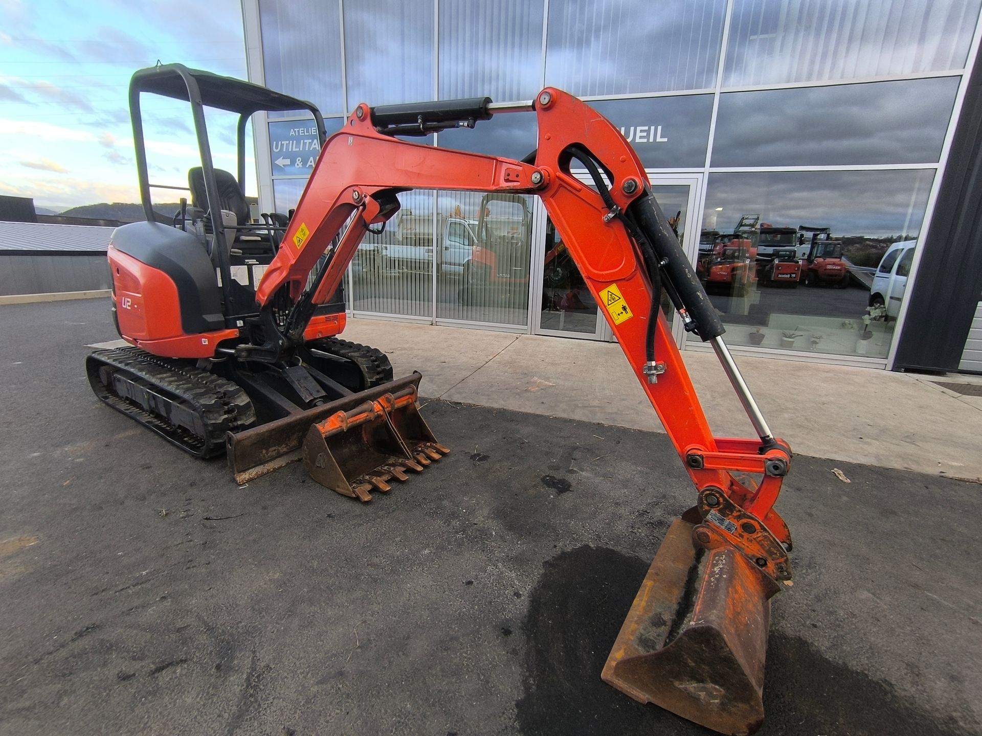 Mini pelle Kubota U27-4