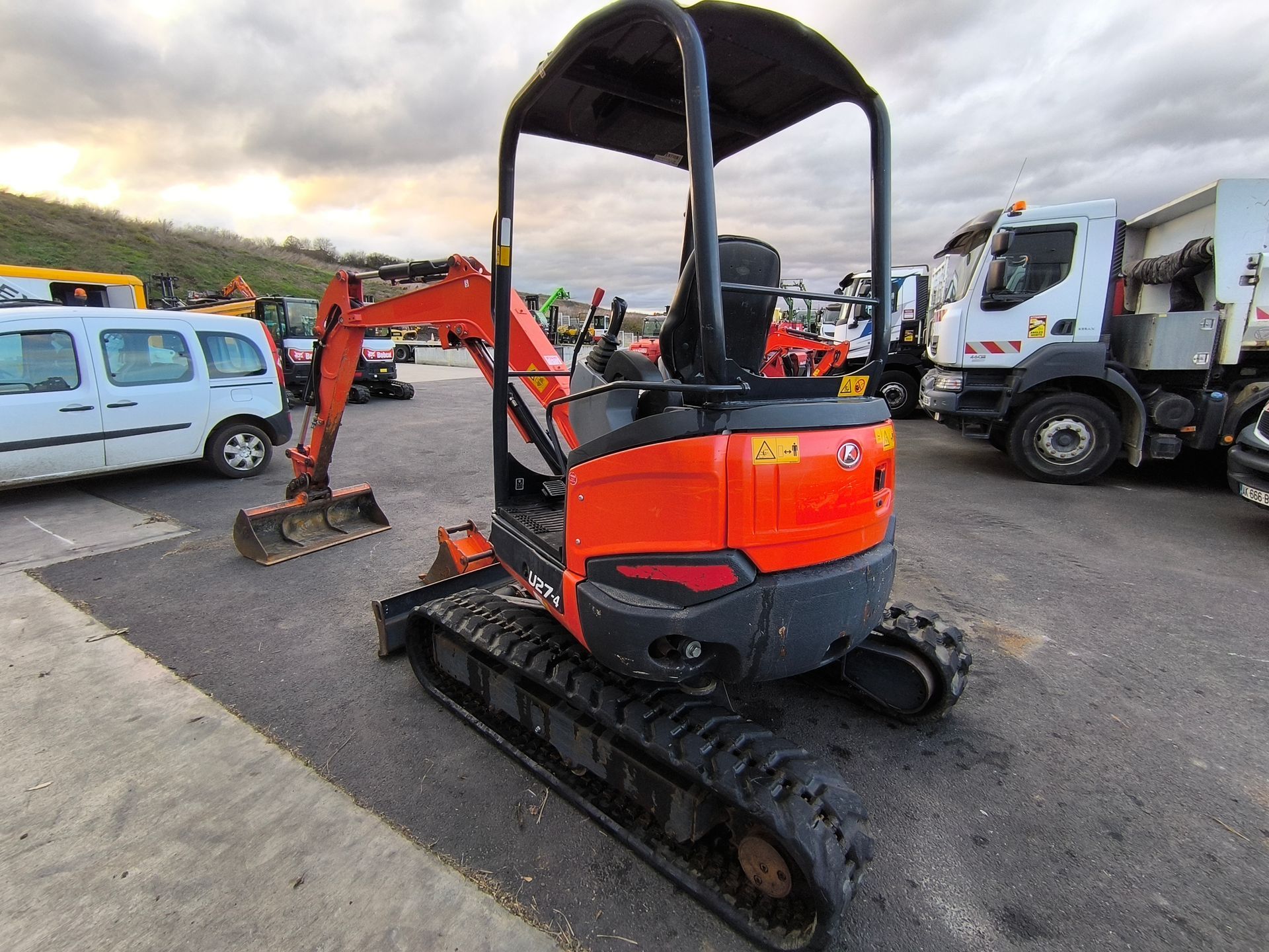 Mini pelle Kubota U27-4