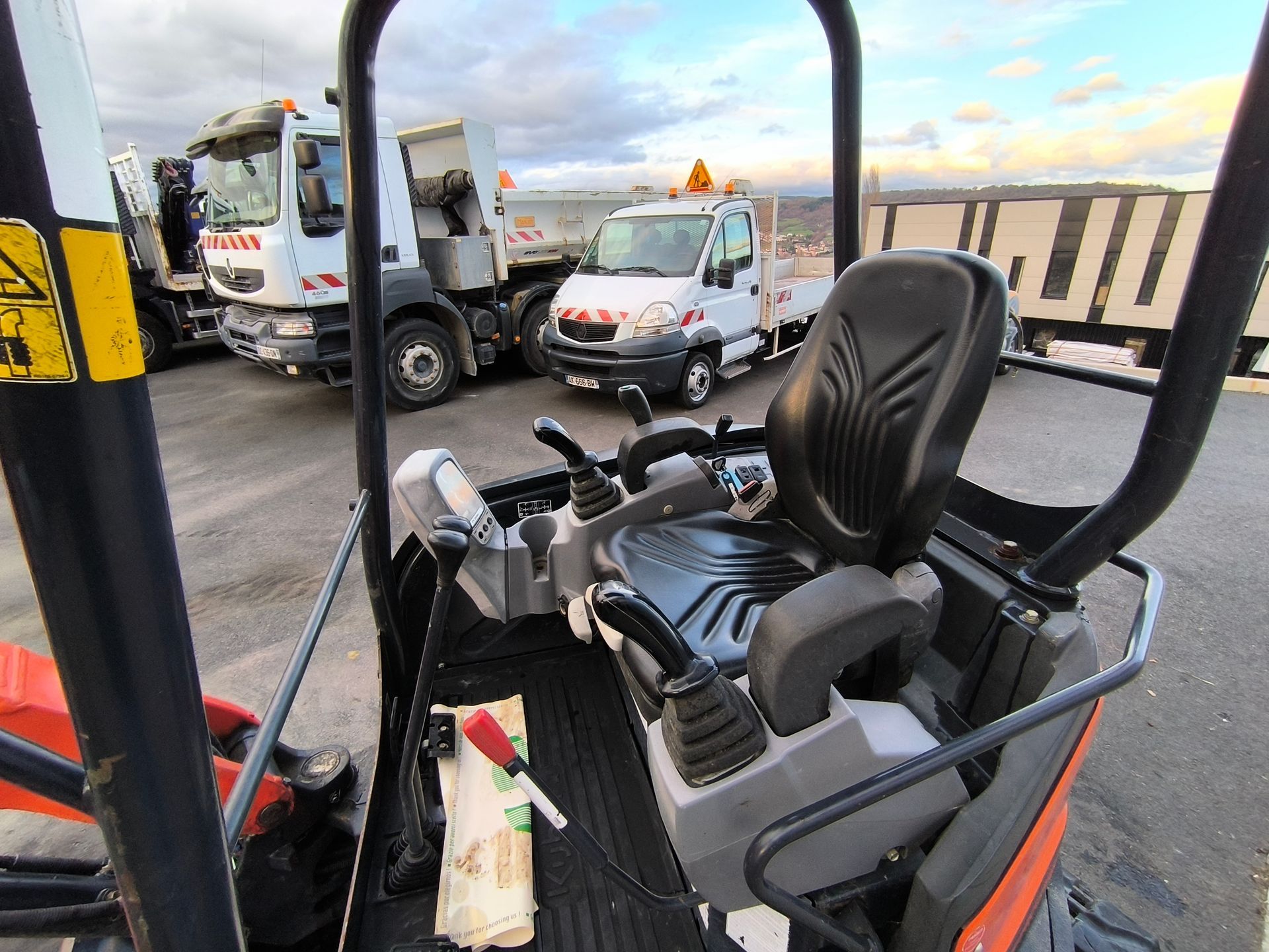 Mini pelle Kubota U27-4