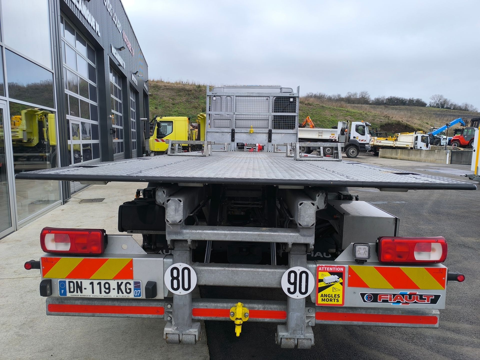 Daf XF 510 plateau Fiault