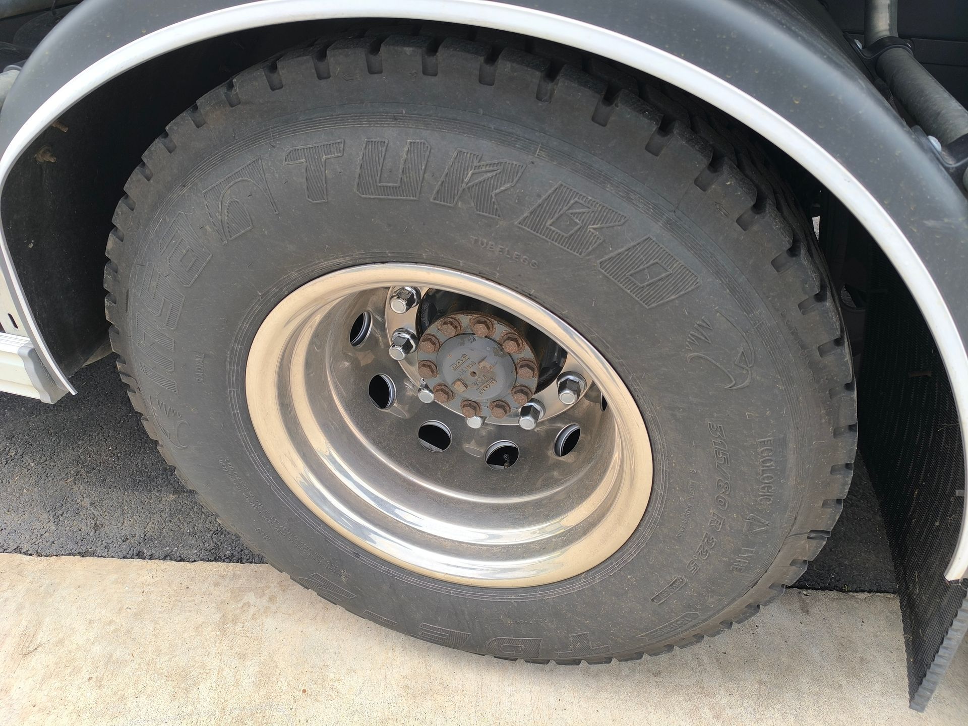 Daf XF 510 plateau Fiault