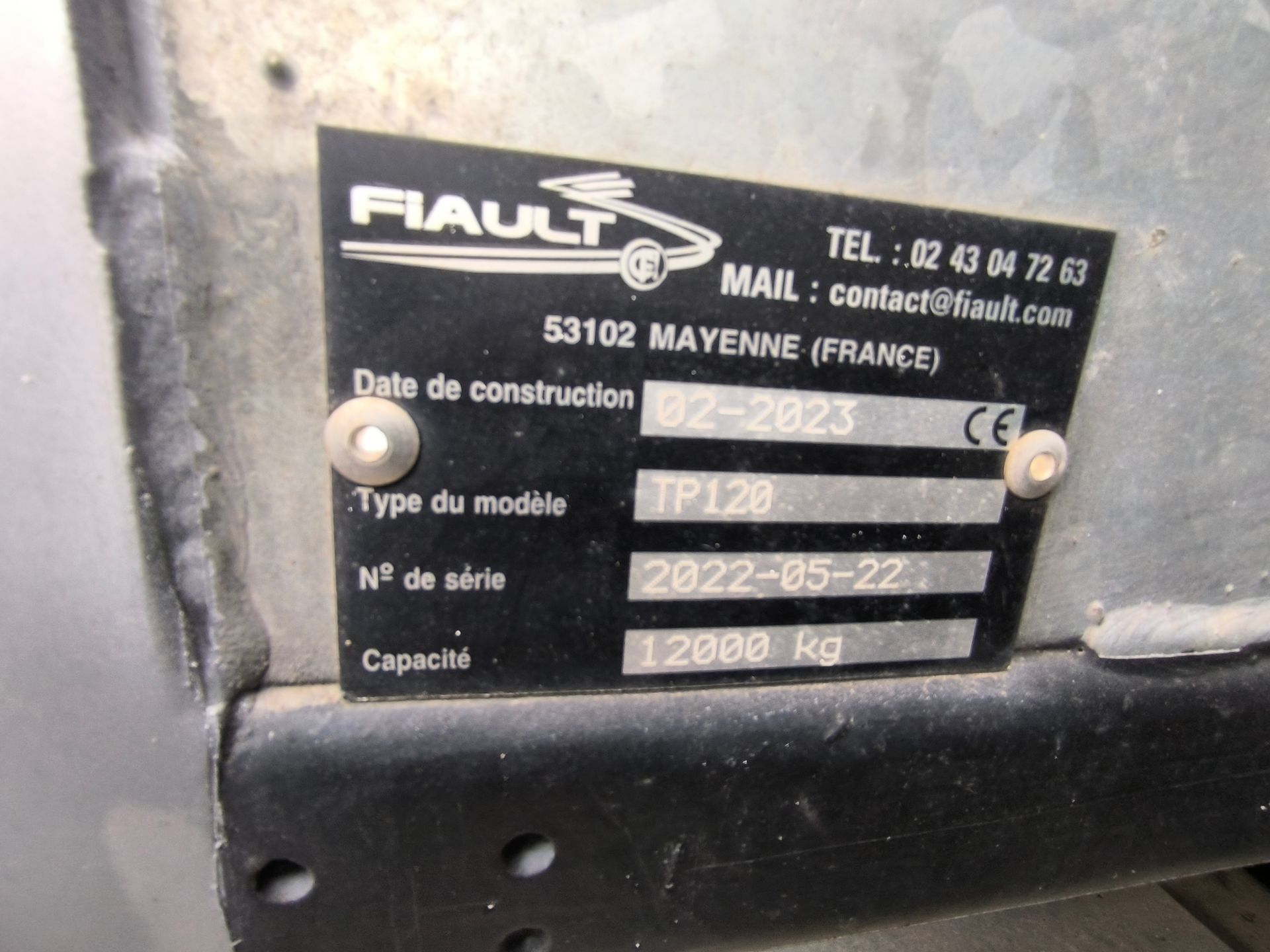 Daf XF 510 plateau Fiault