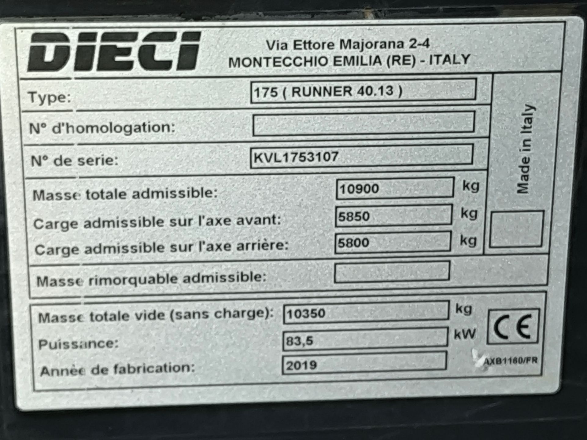 Dieci RUNNER 40.13