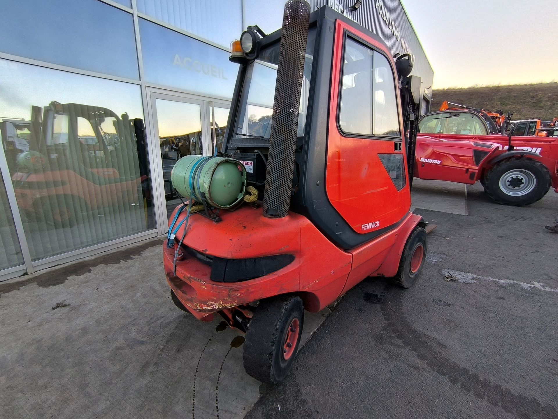 Chariot élévateur Fenwick H30D Gaz