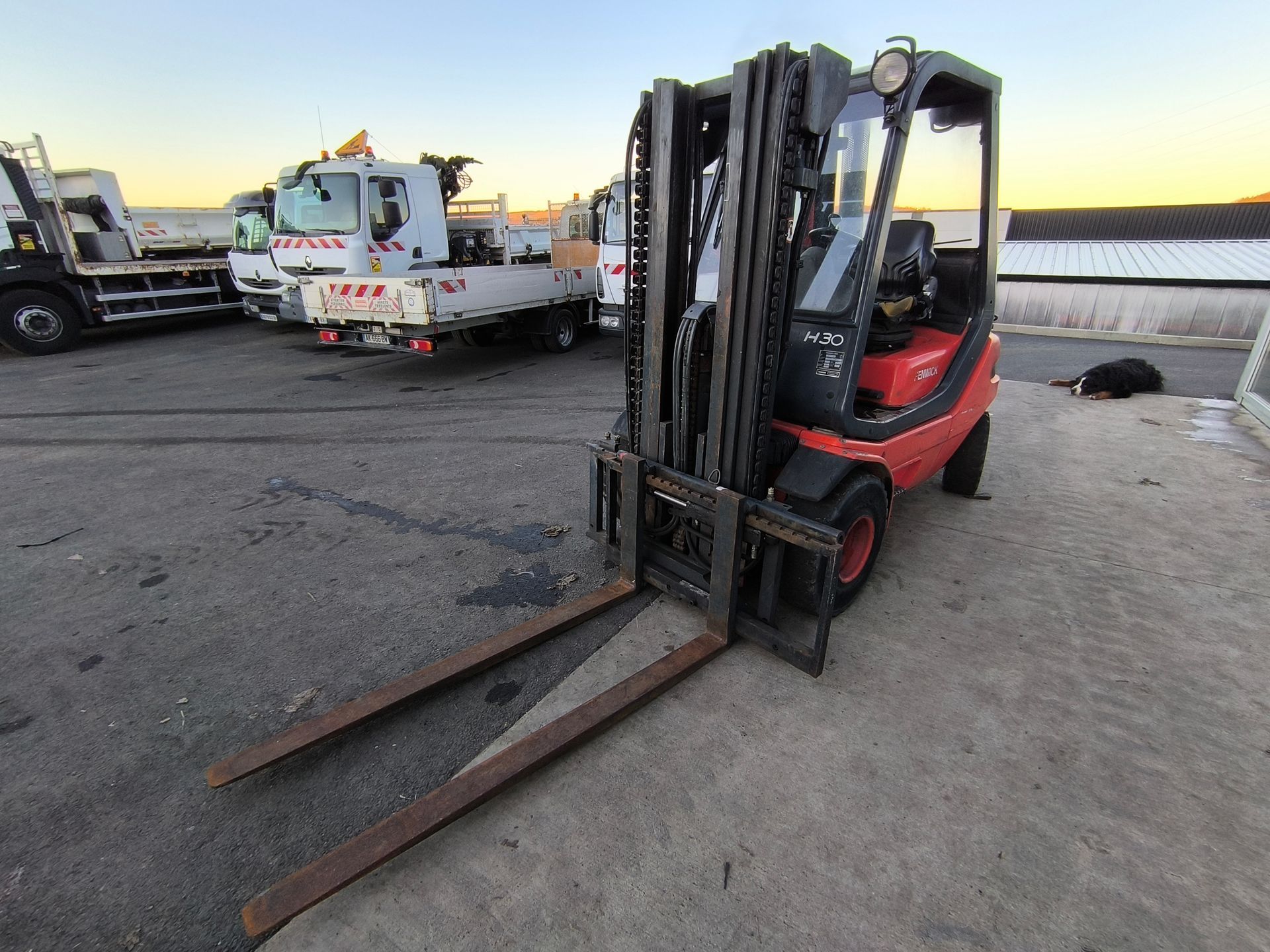 Chariot élévateur Fenwick H30D Gaz