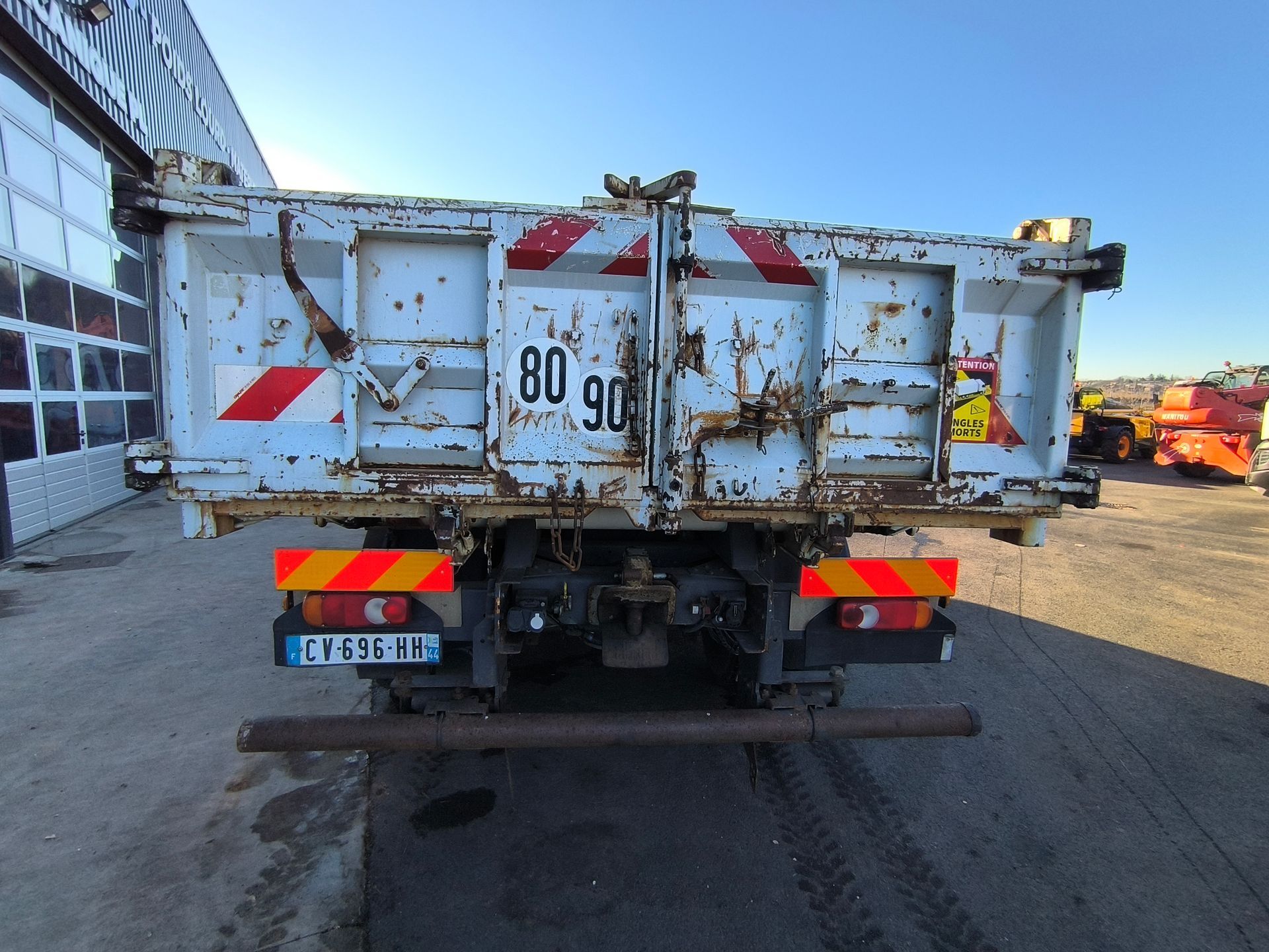 Camion Renault Midlum 220 grue HIAB