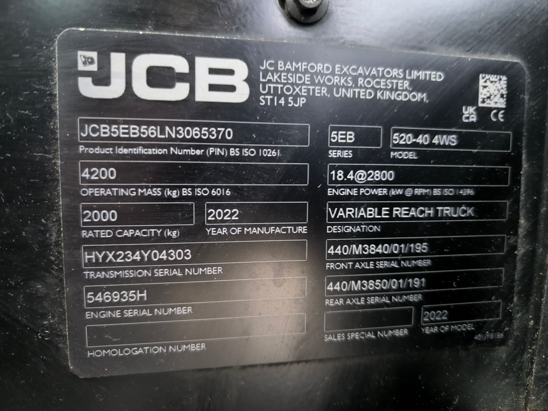 JCB 520-40 4WS