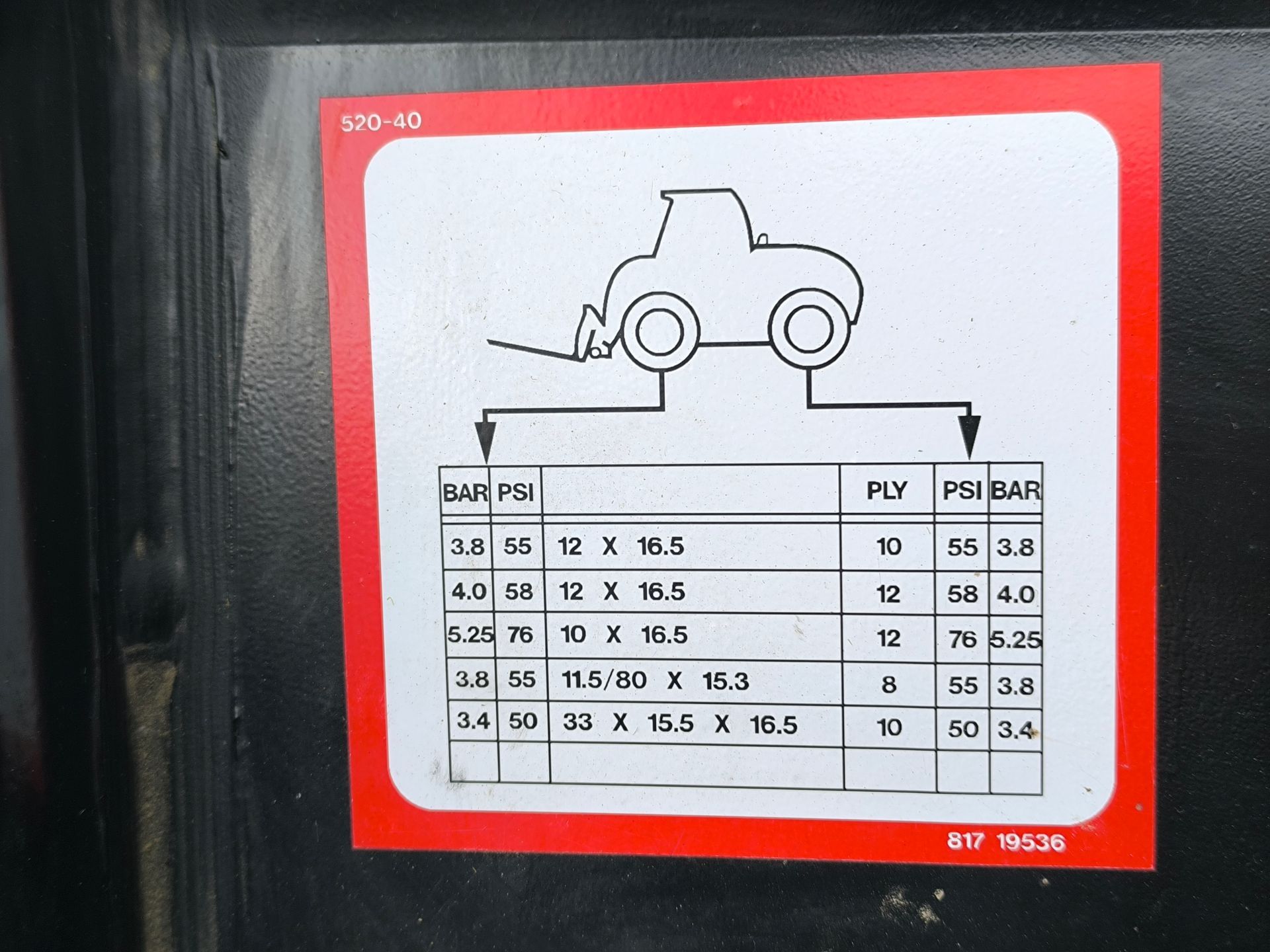 JCB 520-40 4WS