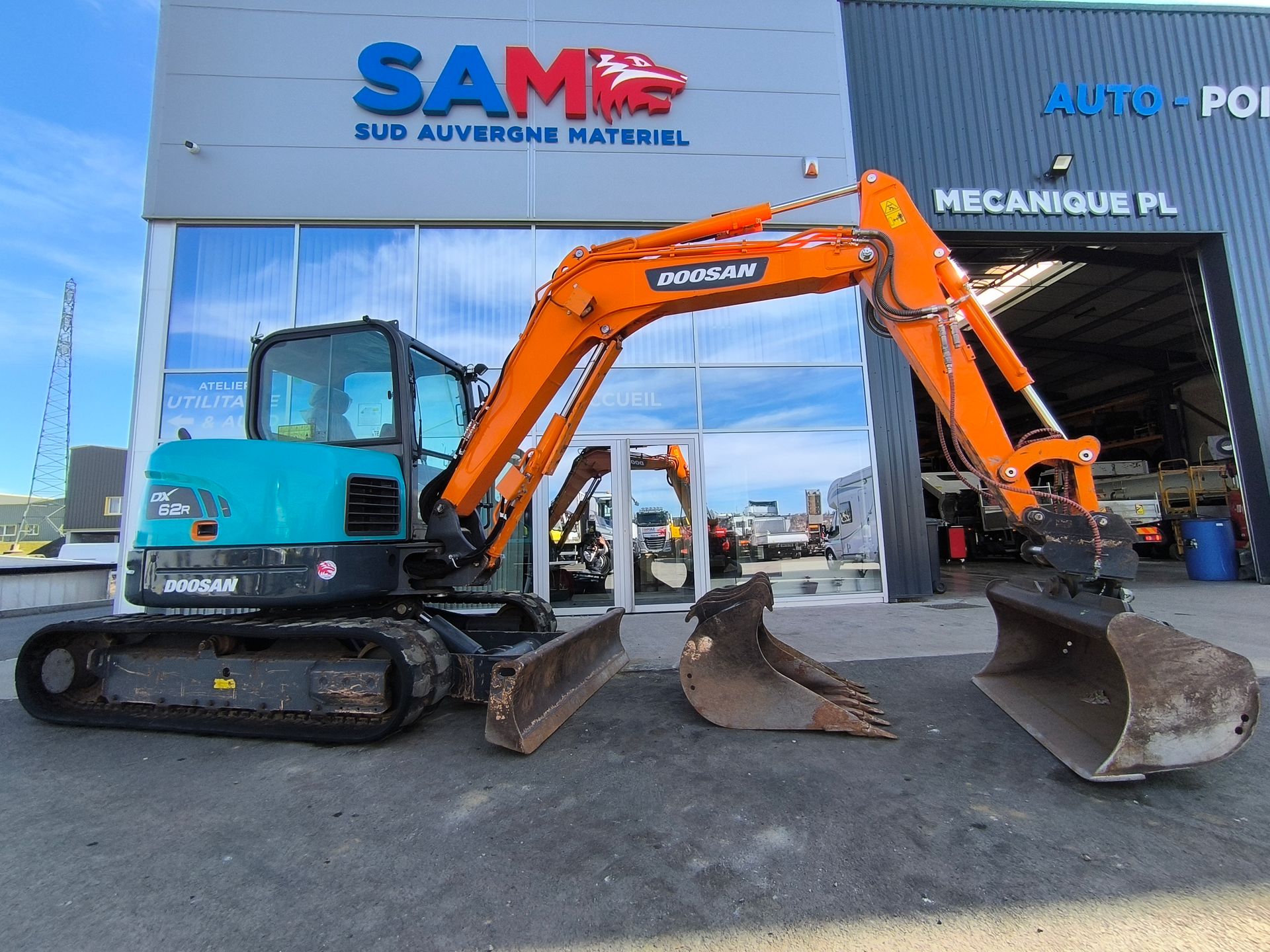 Pelle Doosan DX62R-3