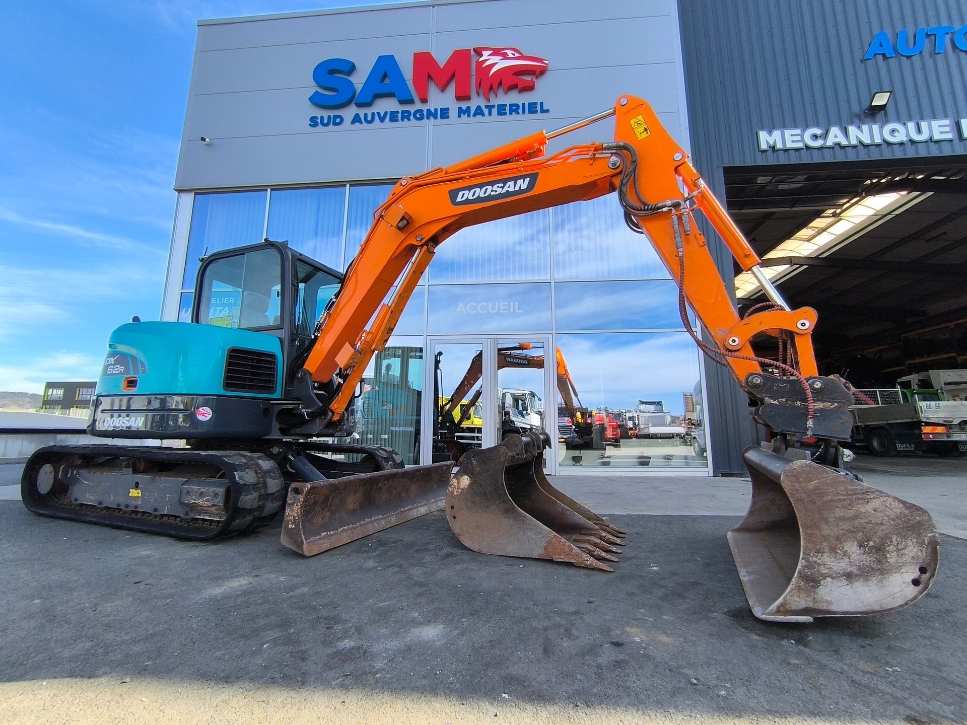 Pelle Doosan DX62R-3