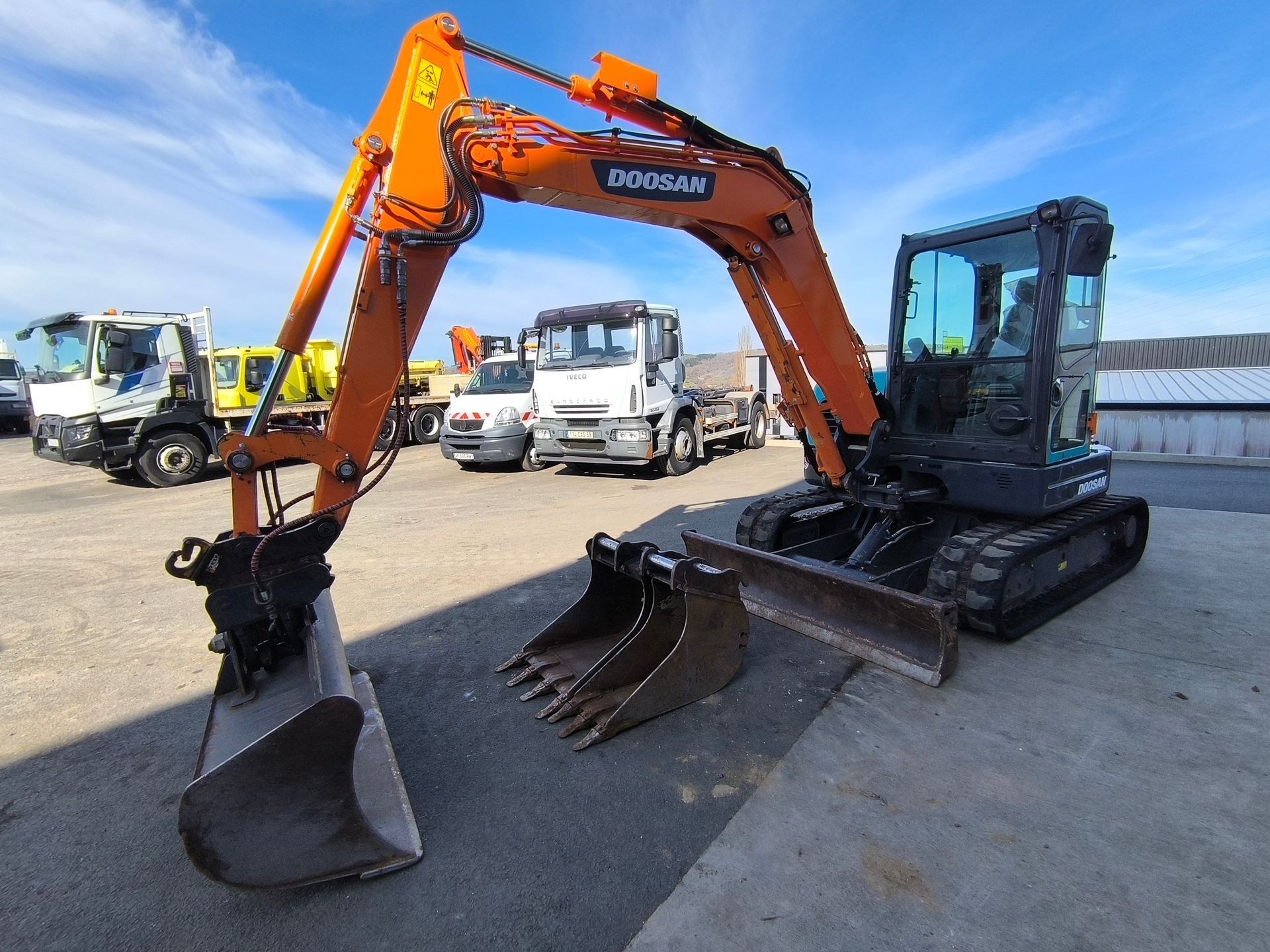 Pelle Doosan DX62R-3
