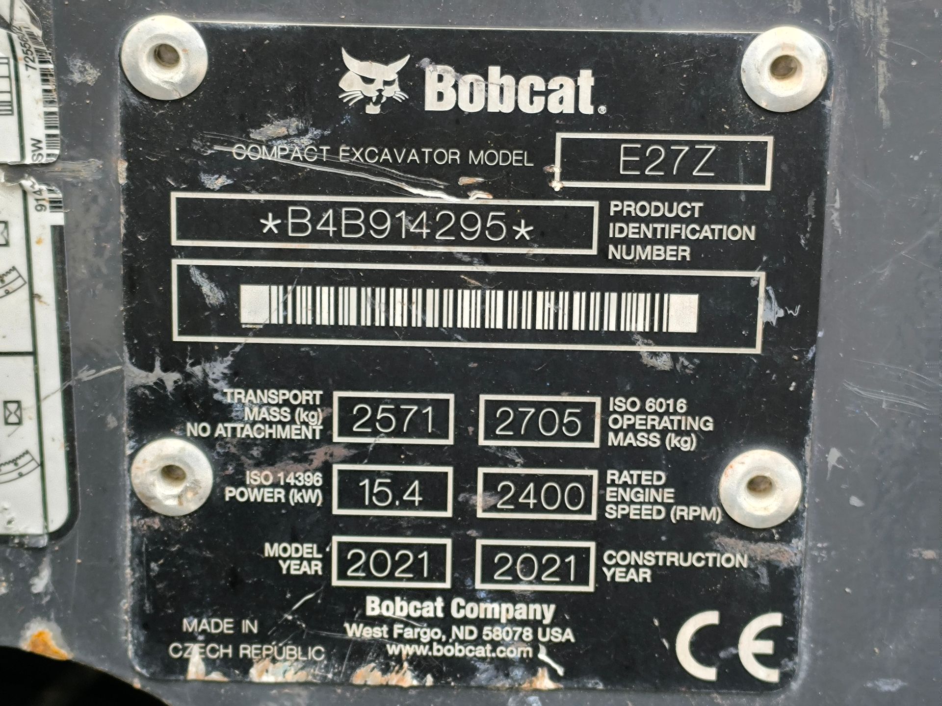 Bobcat E27Z