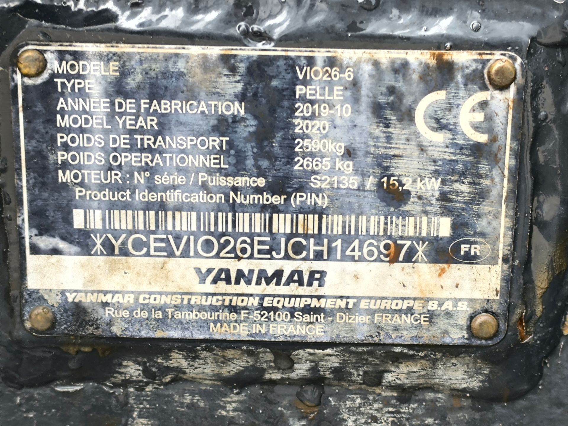 Yanmar VIO26-6