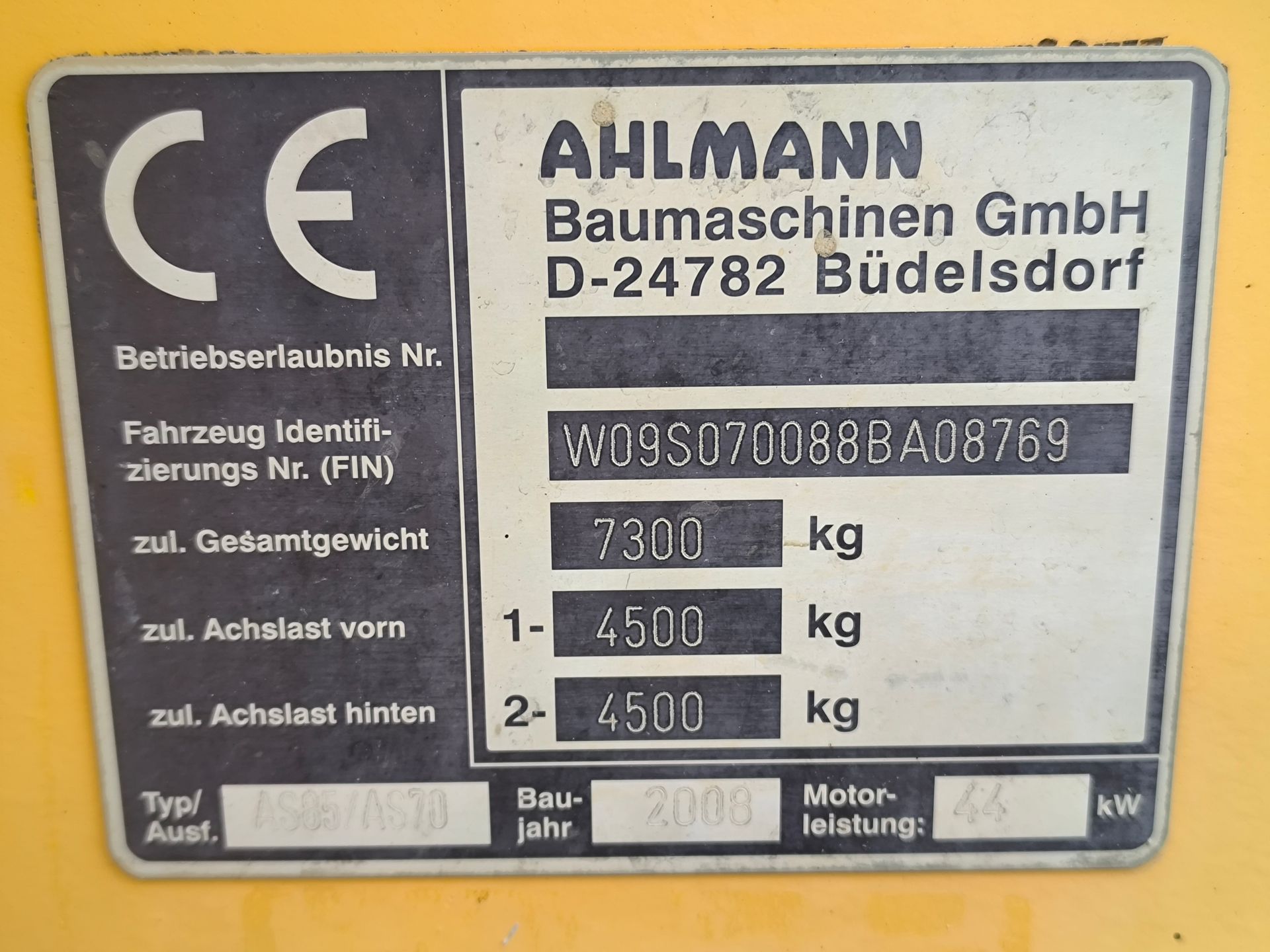 Ahlmann AS 70