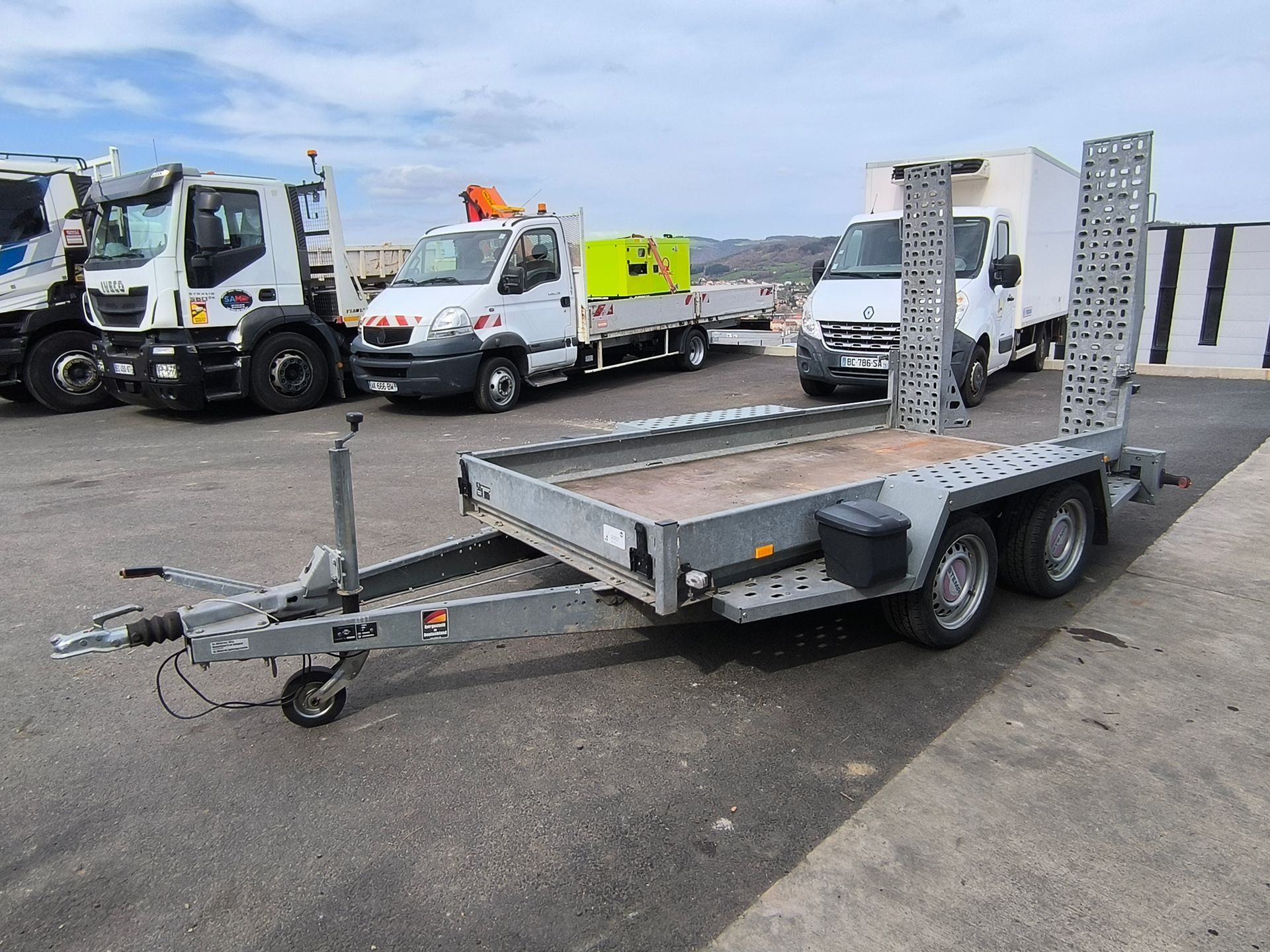 Remorque STEMA 2 essieux