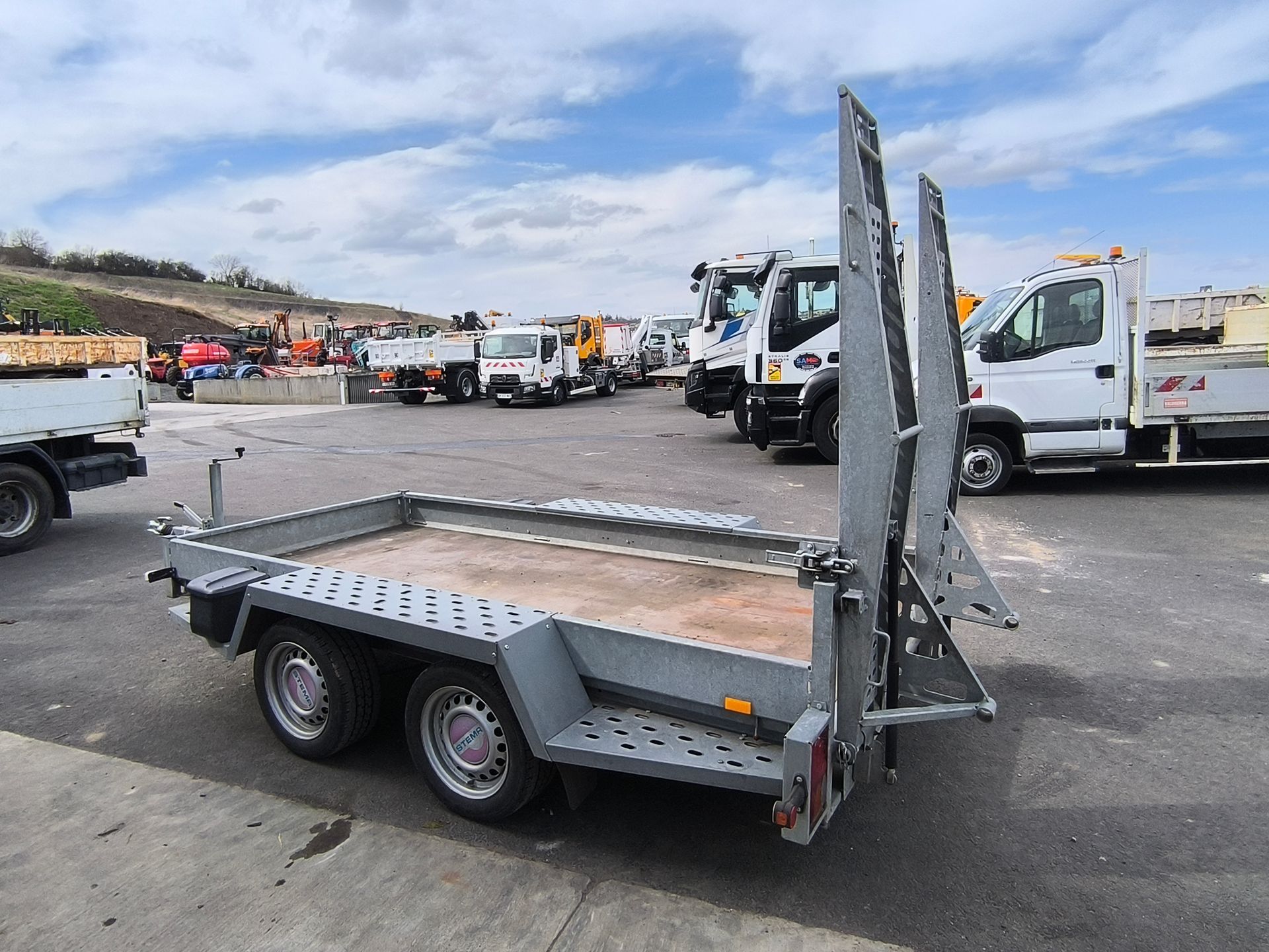 Remorque STEMA 2 essieux
