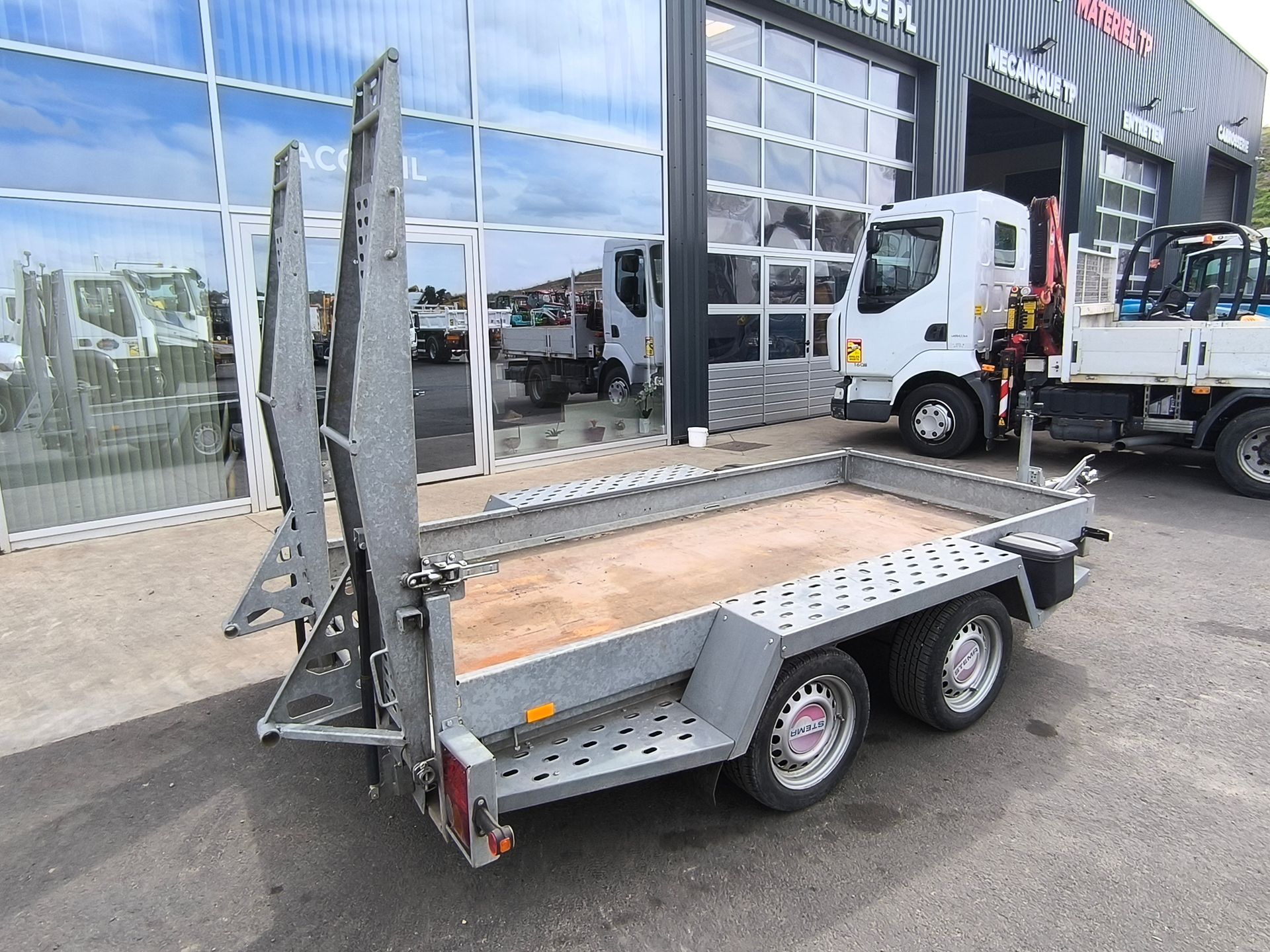 Remorque STEMA 2 essieux