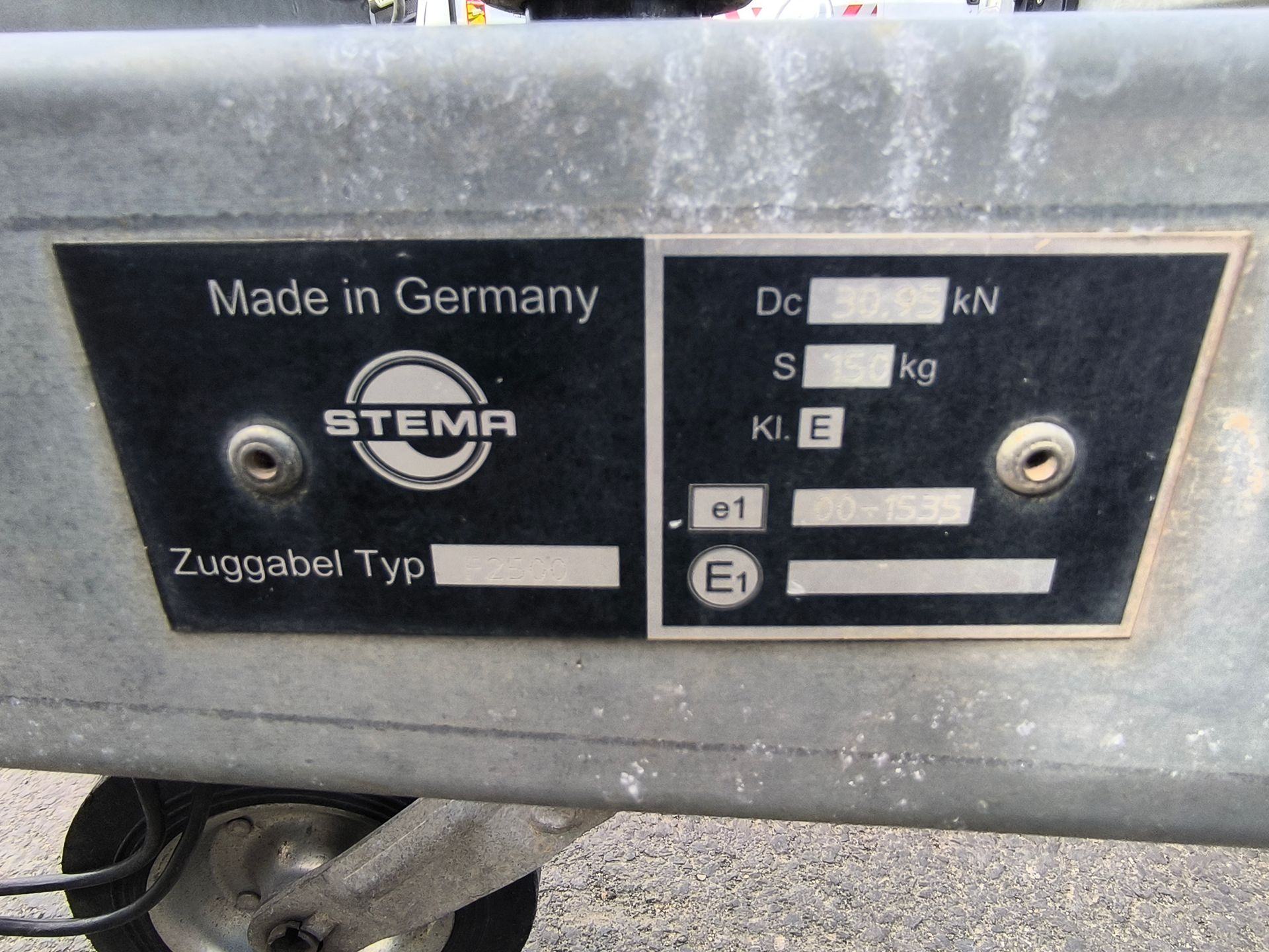 Remorque STEMA 2 essieux