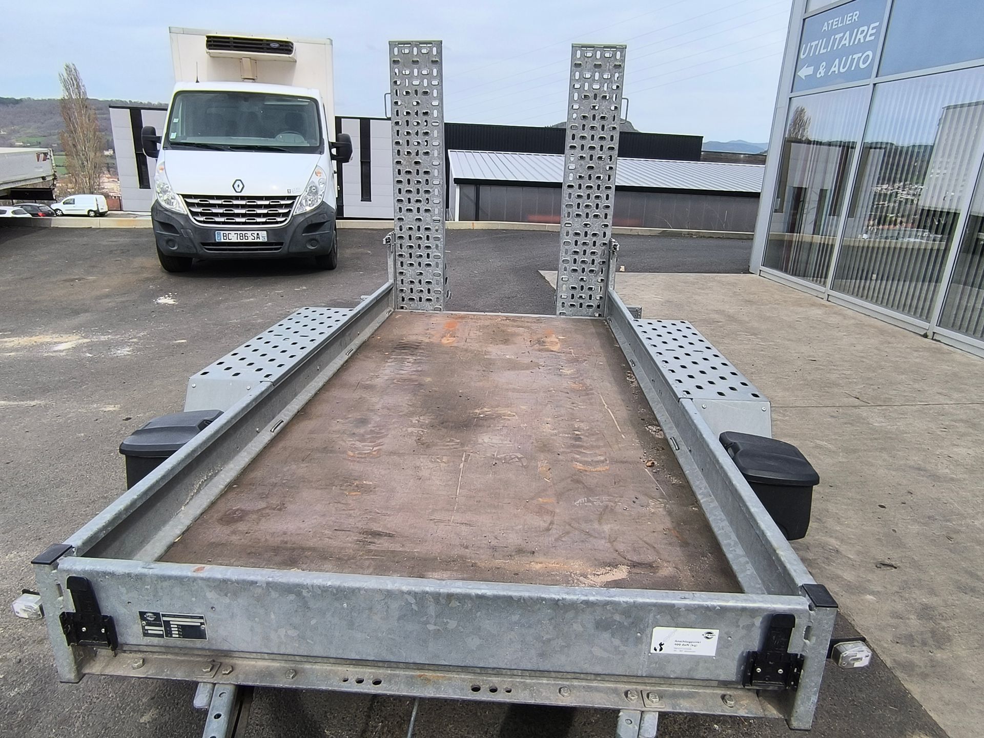 Remorque STEMA 2 essieux