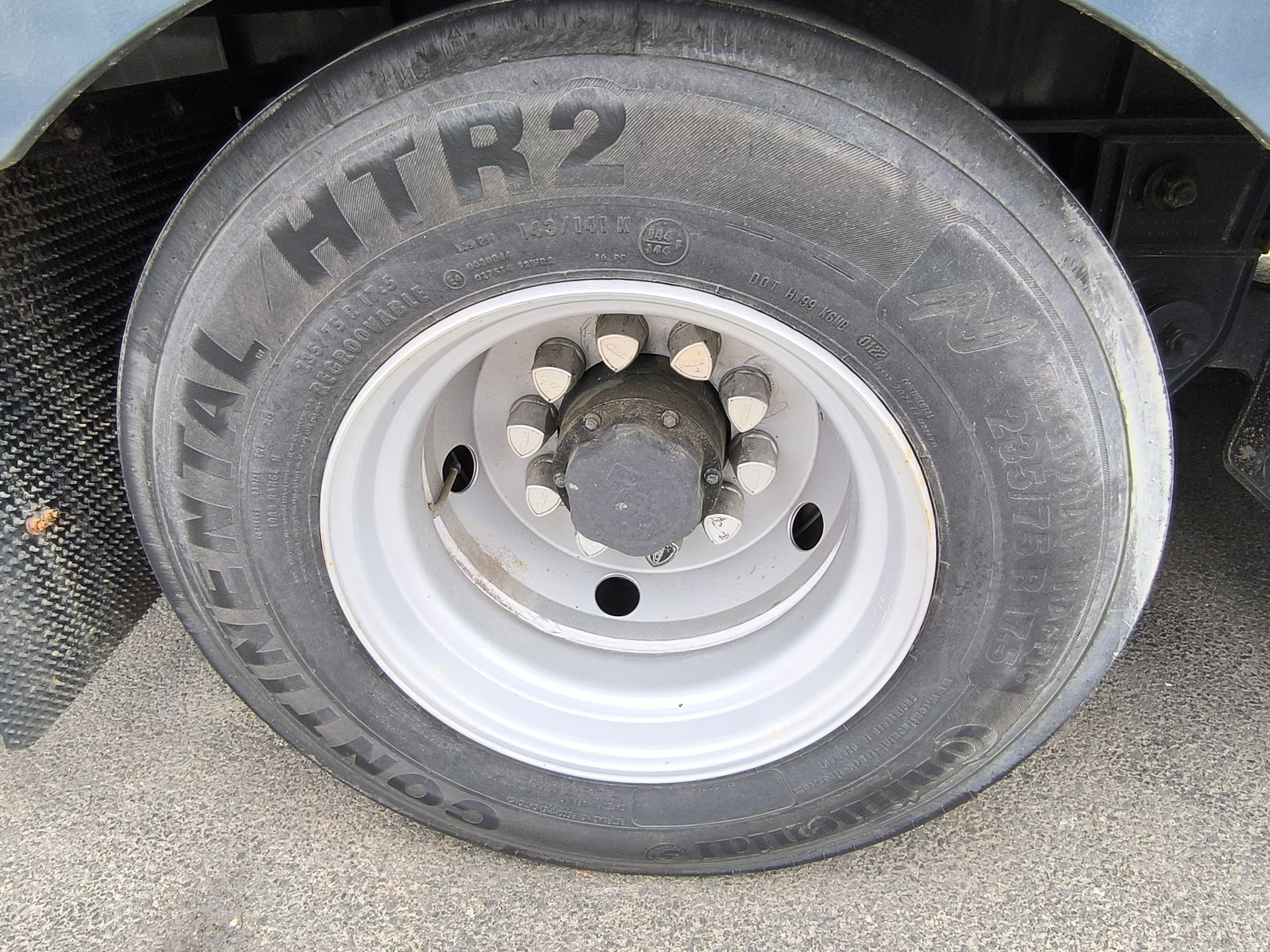 Invepe Porte engin 2 essieux basculante