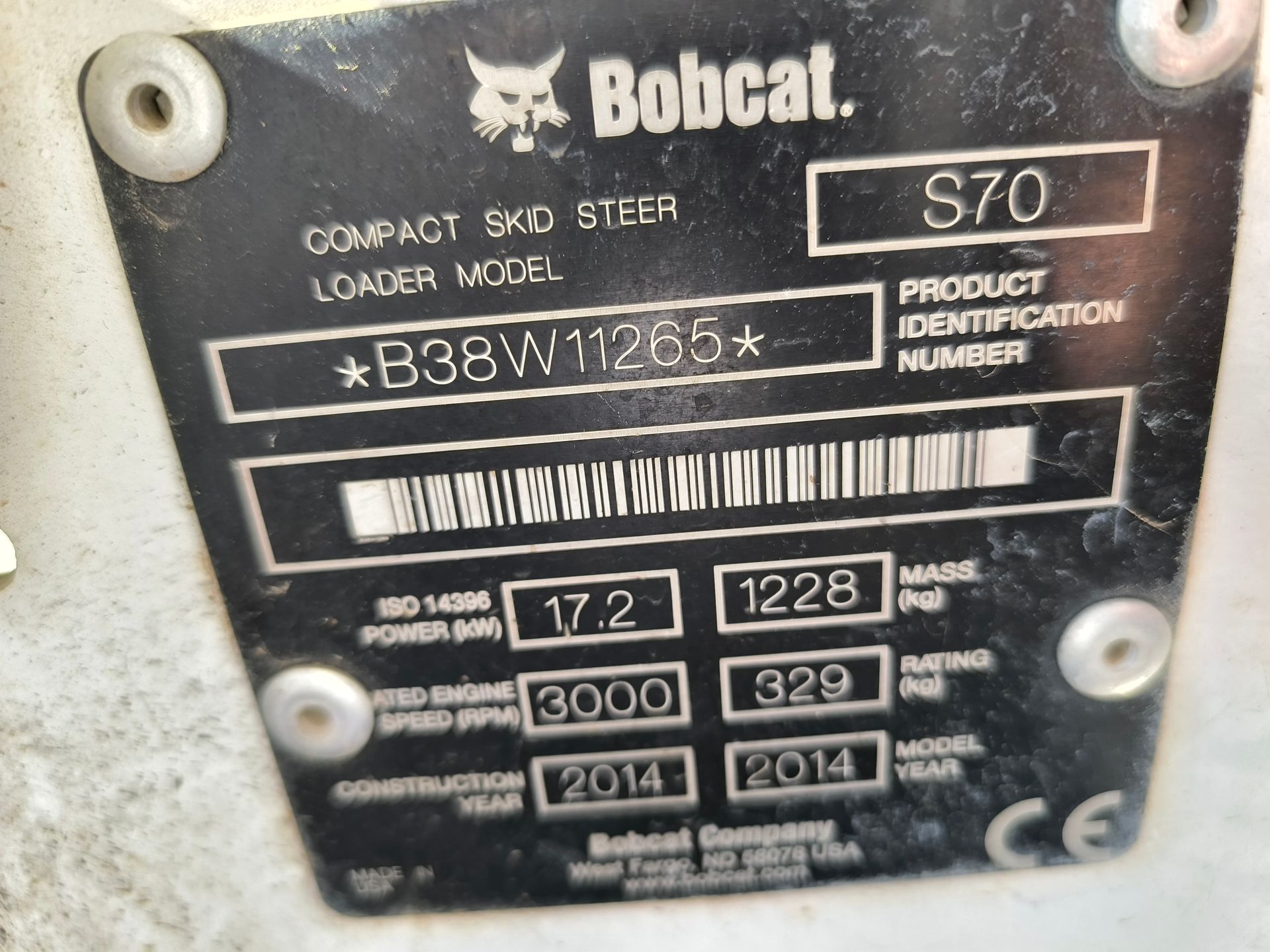 Bobcat S70