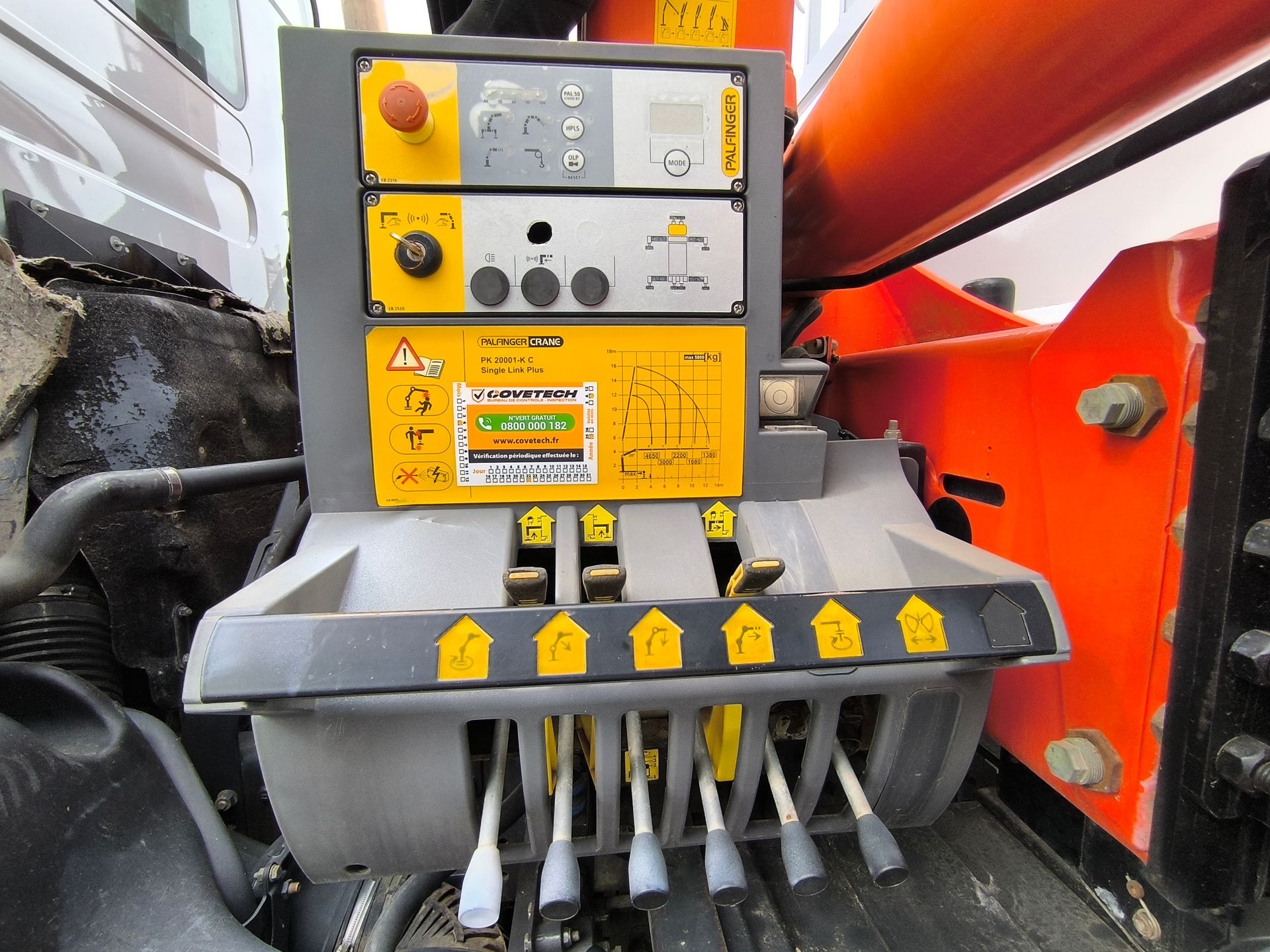 Renault Kerax 460 grue Palfinger PK 20