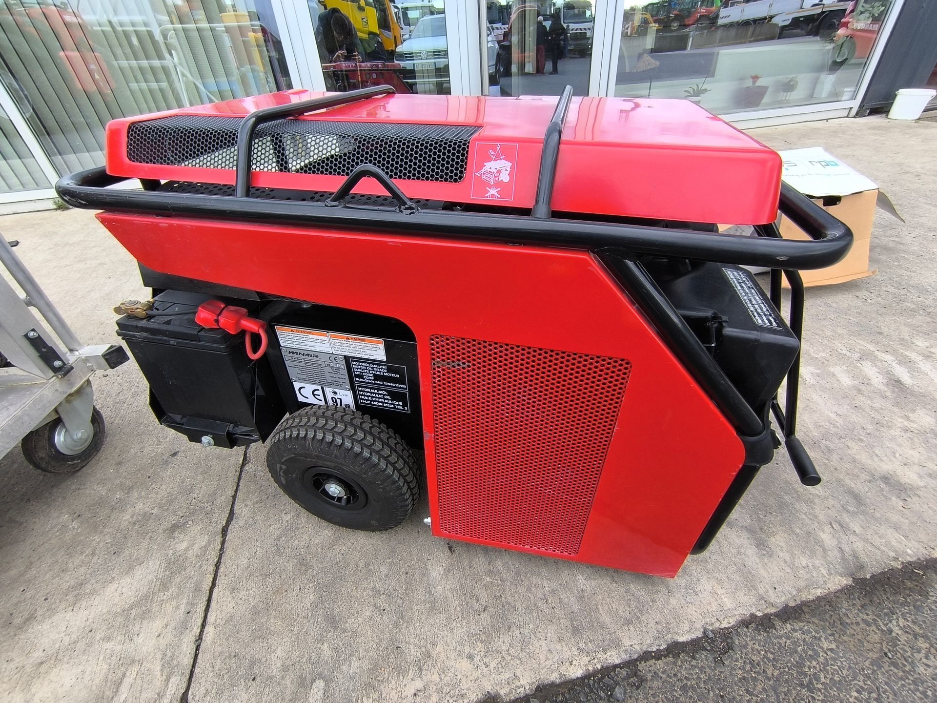 Aérogommeuse ATS + compresseur Winair