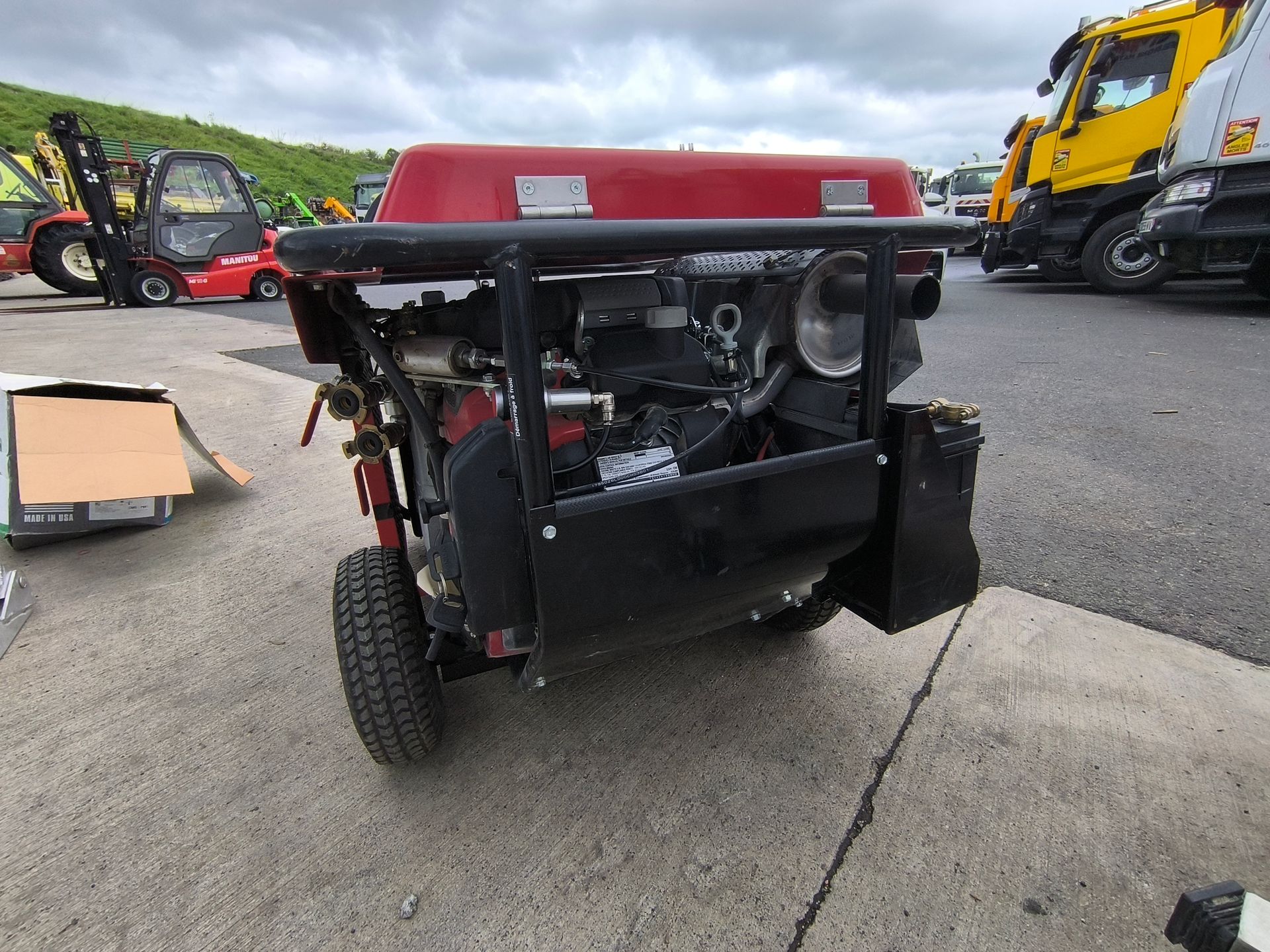 Aérogommeuse ATS + compresseur Winair