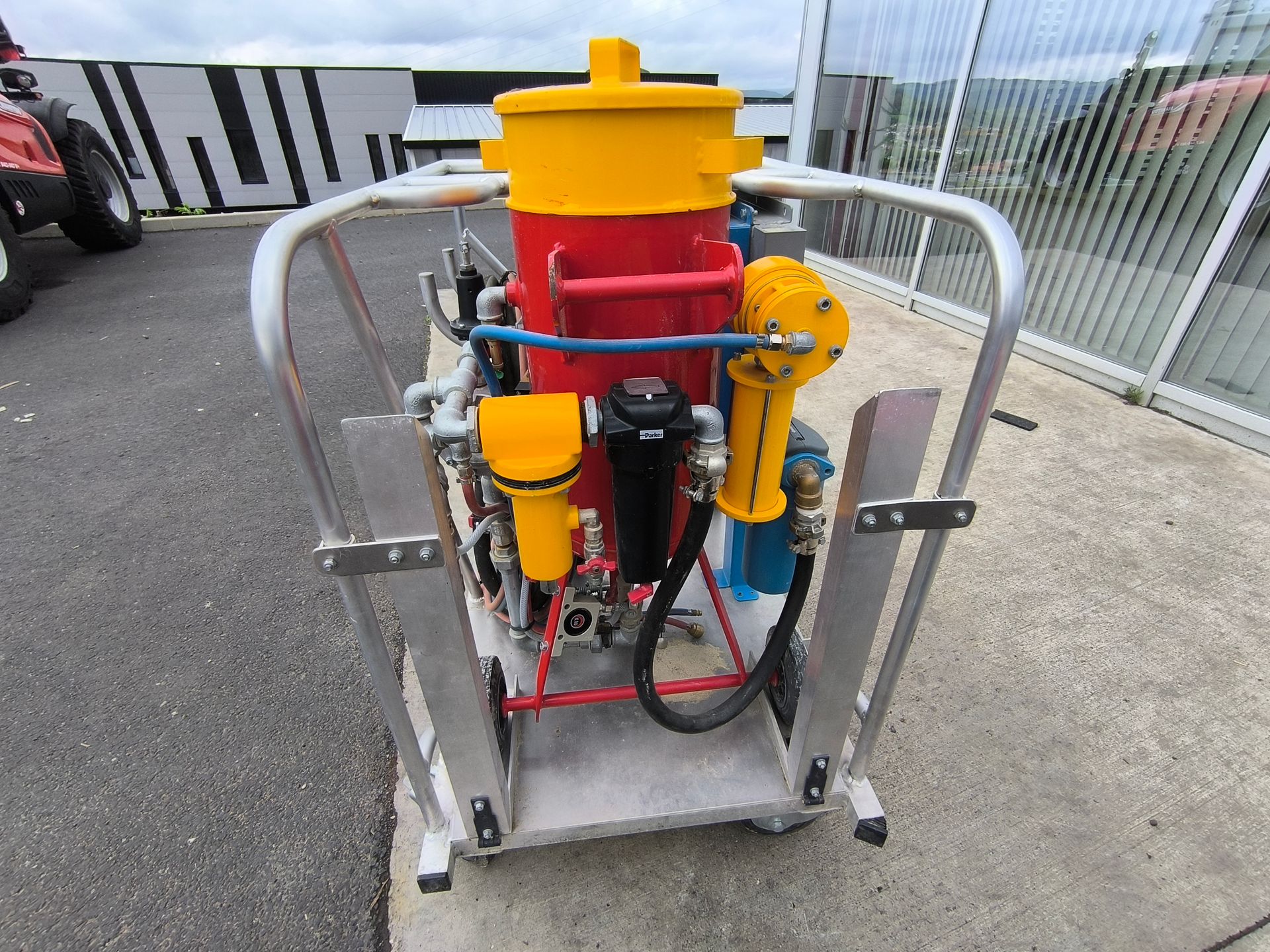 Aérogommeuse ATS + compresseur Winair