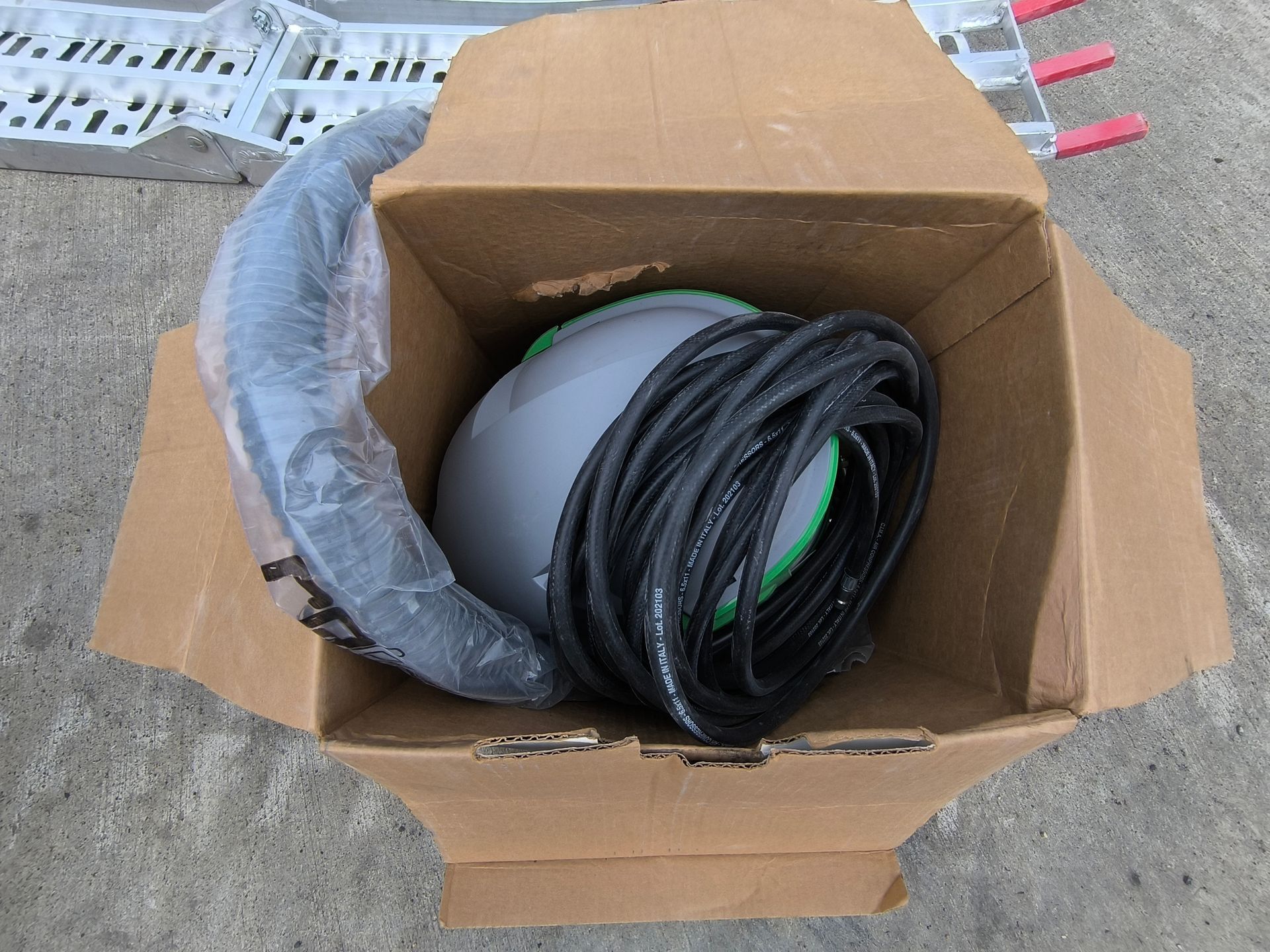 Aérogommeuse ATS + compresseur Winair