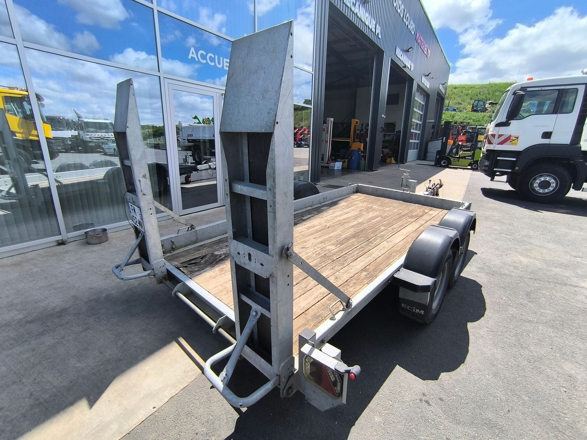 Remorque 2 essieux ECIM 3.5T