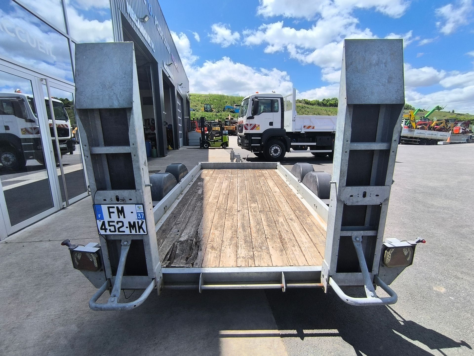 Remorque 2 essieux ECIM 3.5T