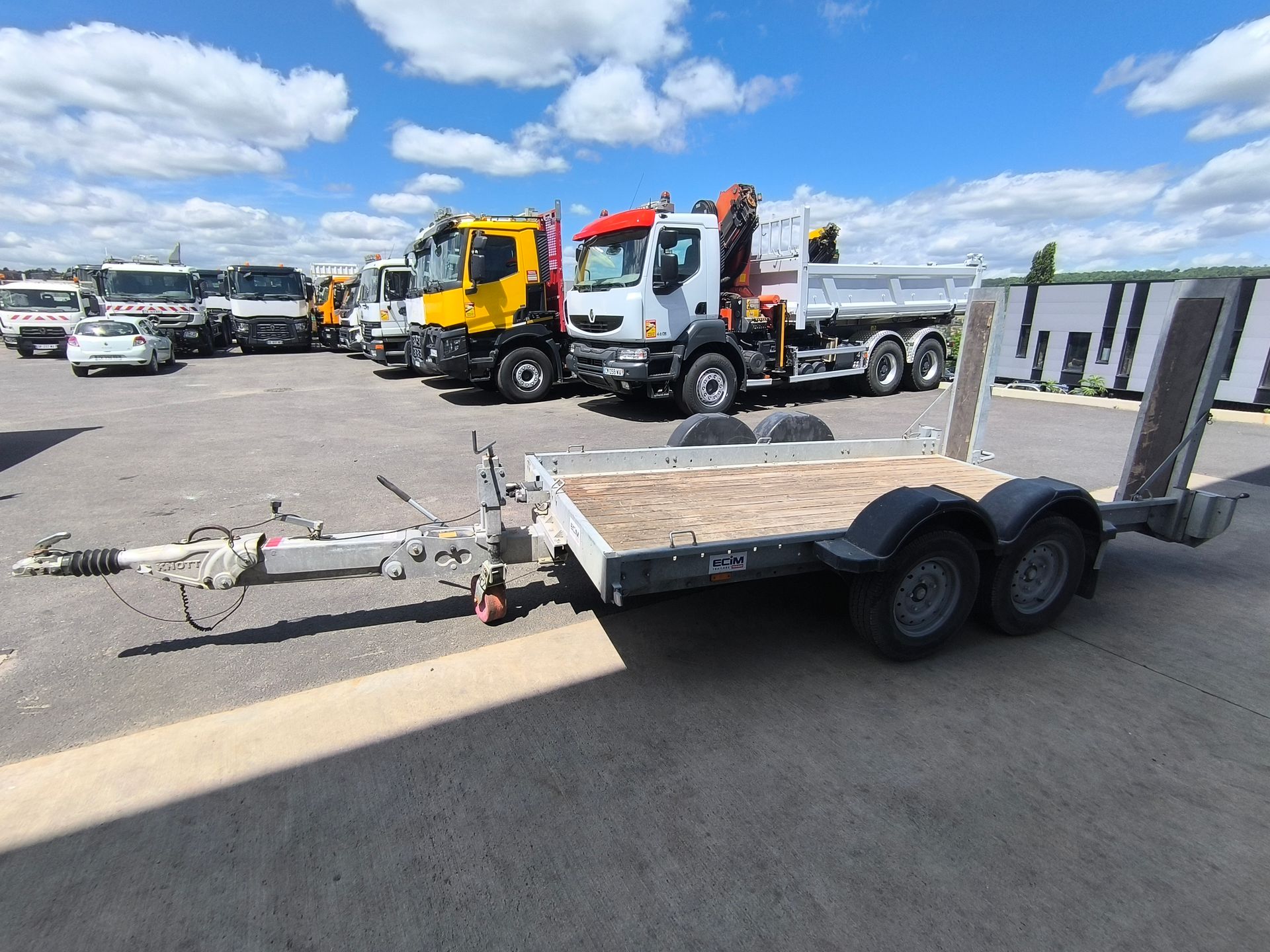 Remorque 2 essieux ECIM 3.5T