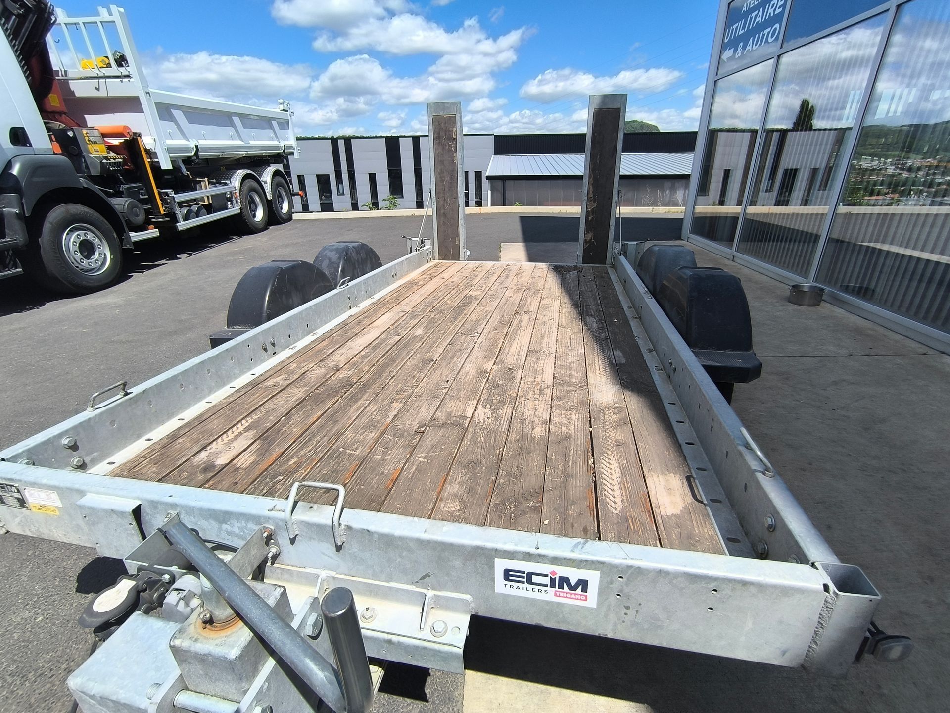 Remorque 2 essieux ECIM 3.5T