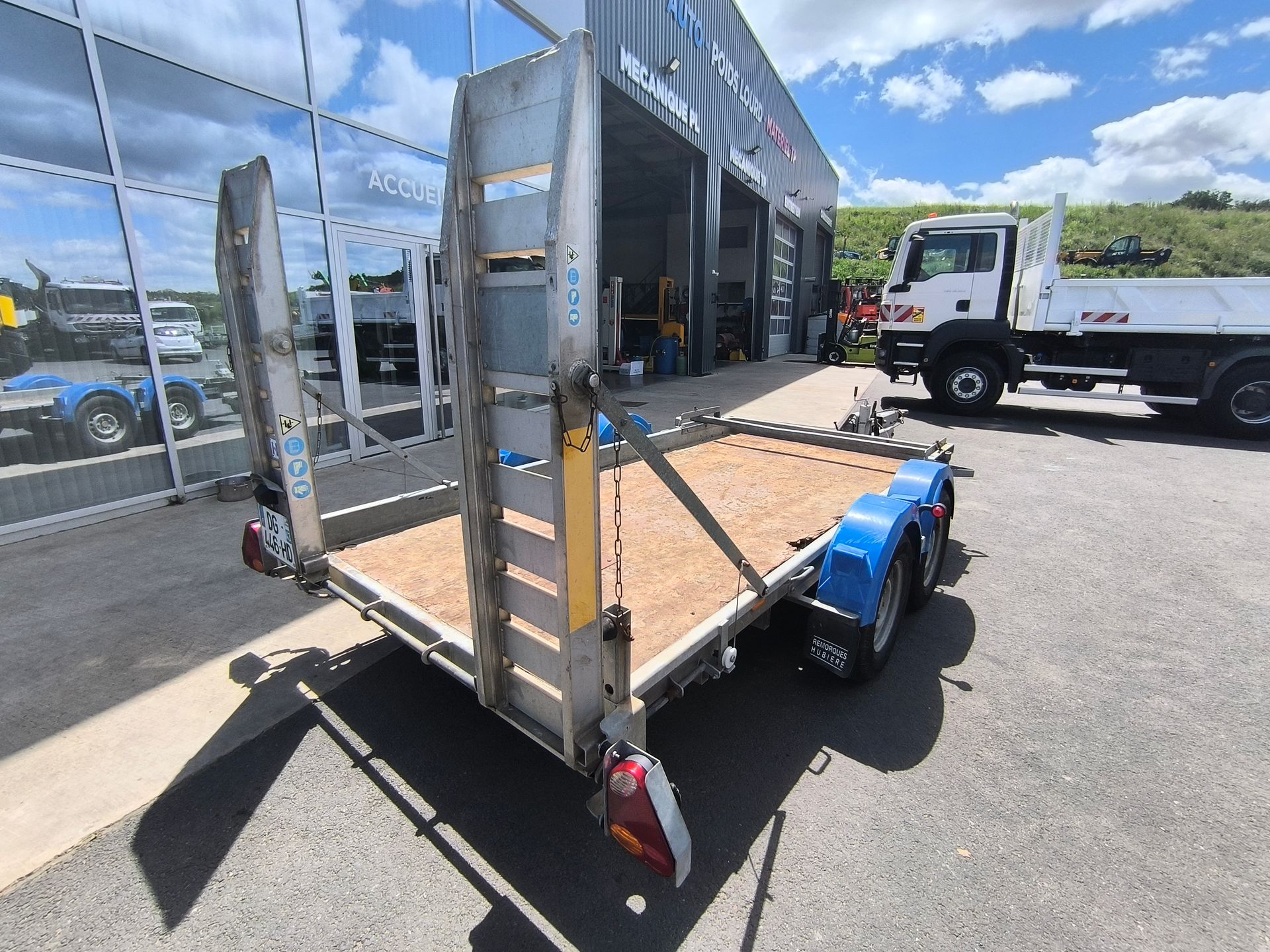 Remorque 2 essieux Hubiere 3.5 T