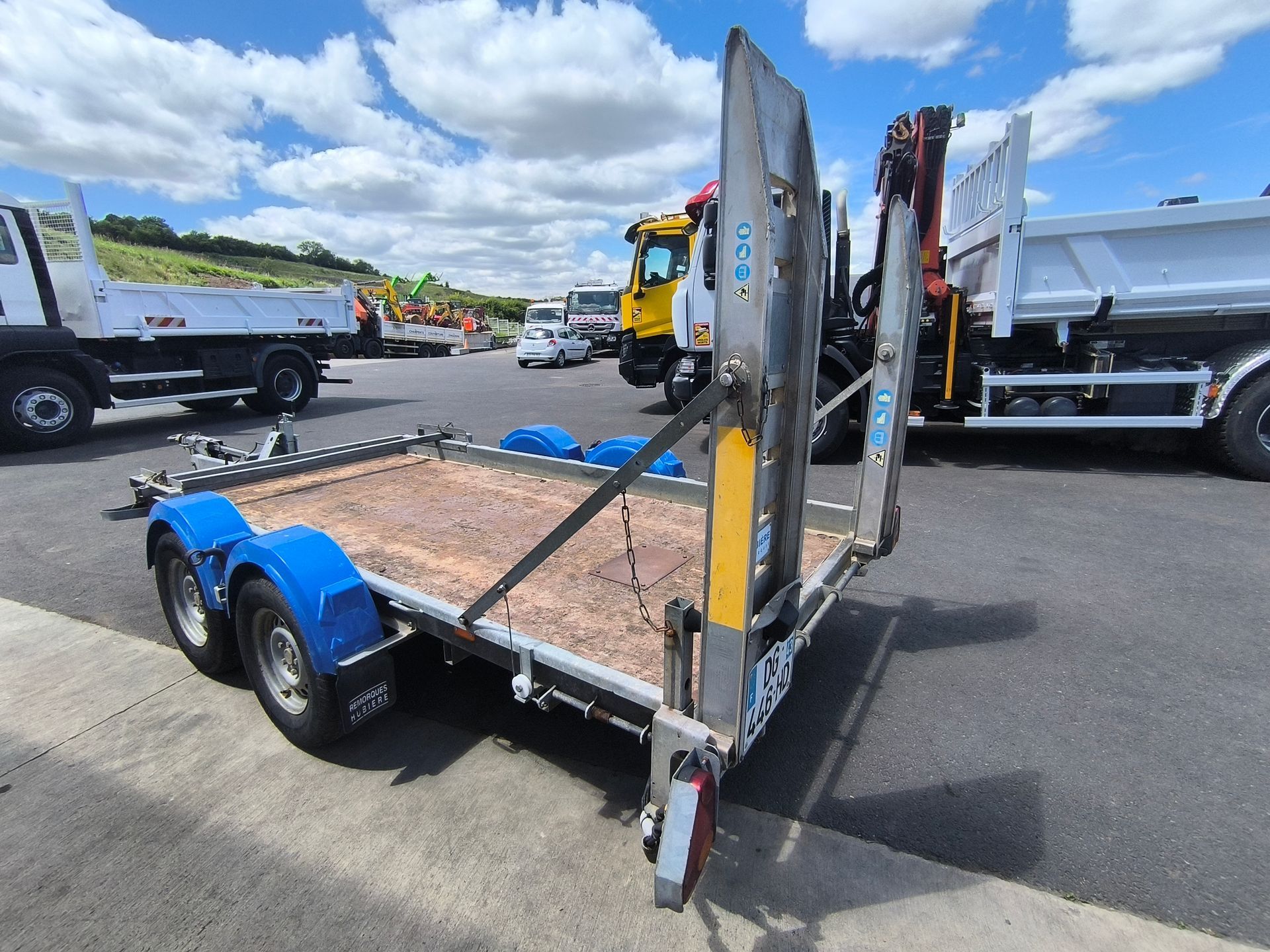 Remorque 2 essieux Hubiere 3.5 T