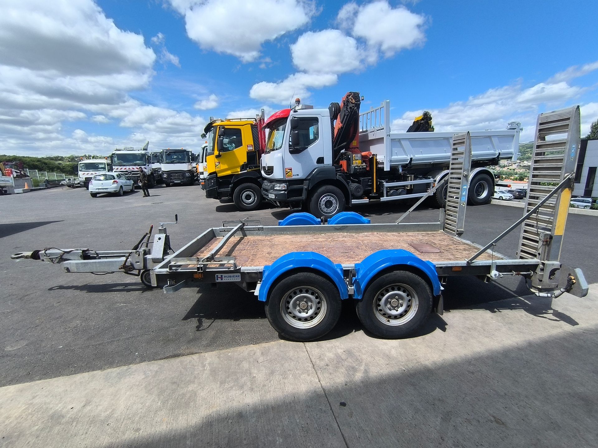 Remorque 2 essieux Hubiere 3.5 T