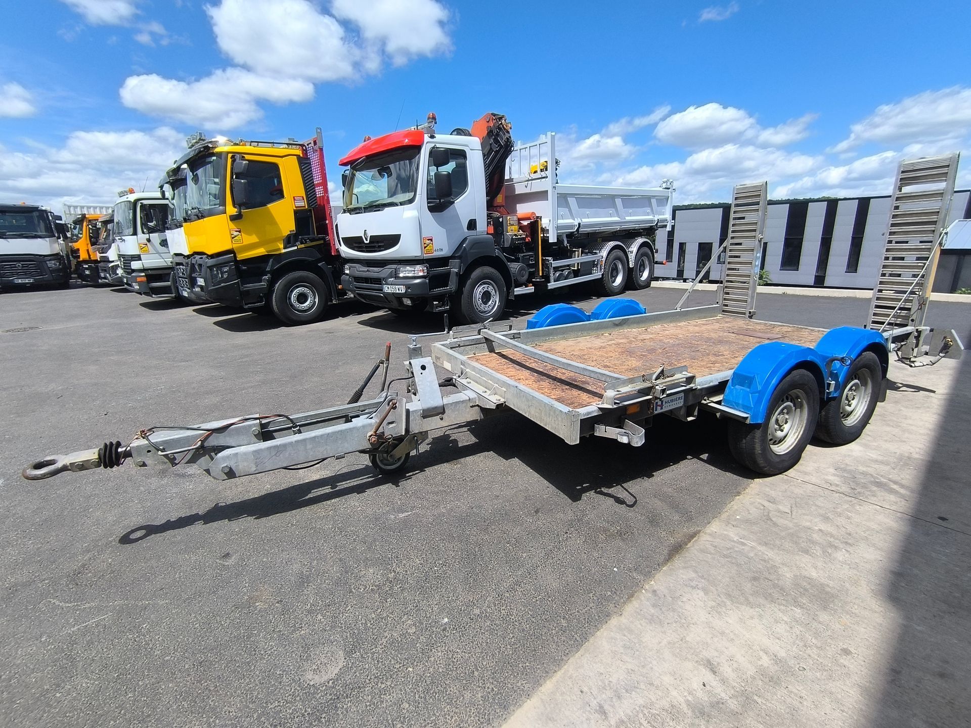 Remorque 2 essieux Hubiere 3.5 T