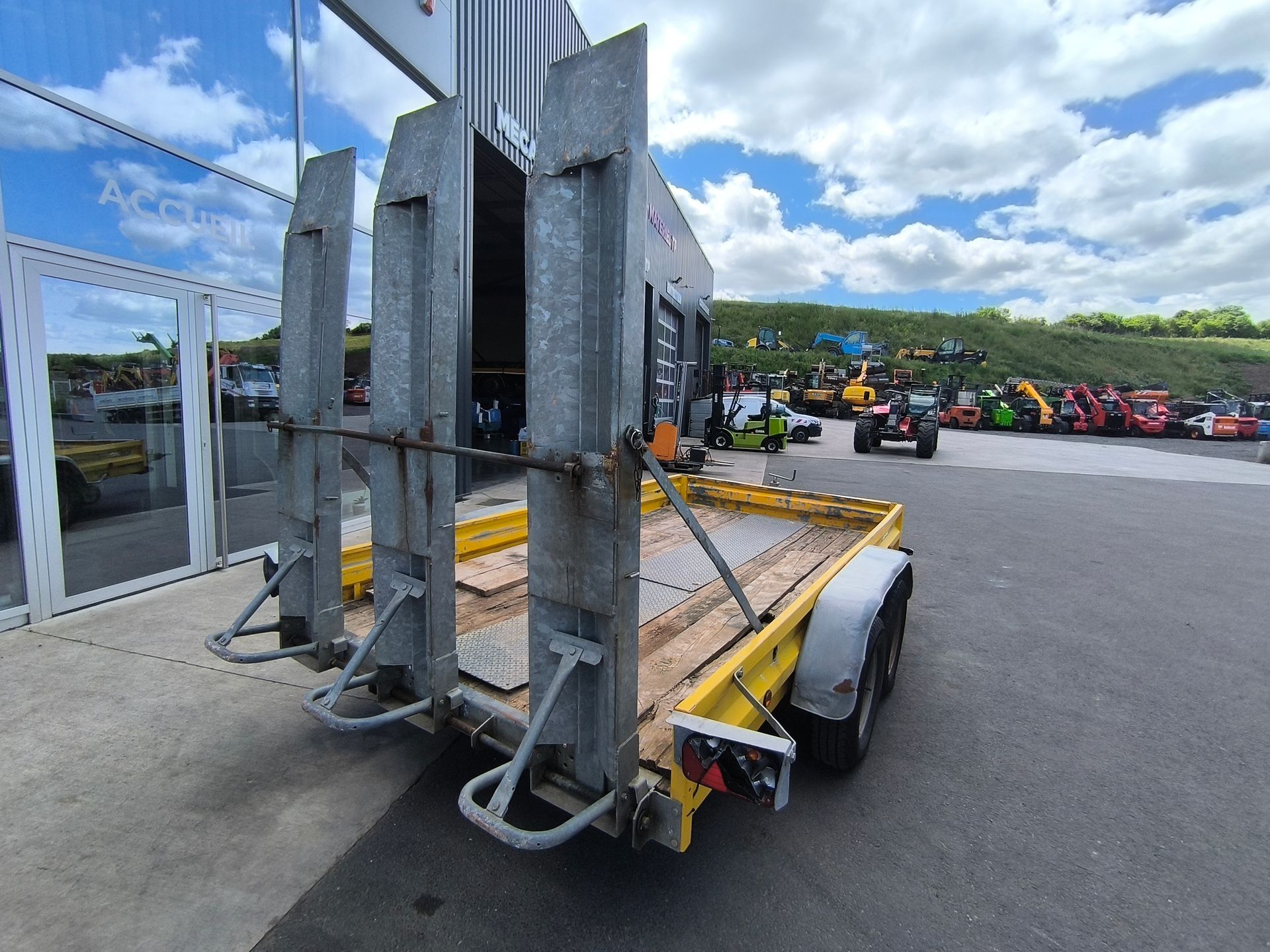 Remorque 2 essieux ECIM 3.5 T