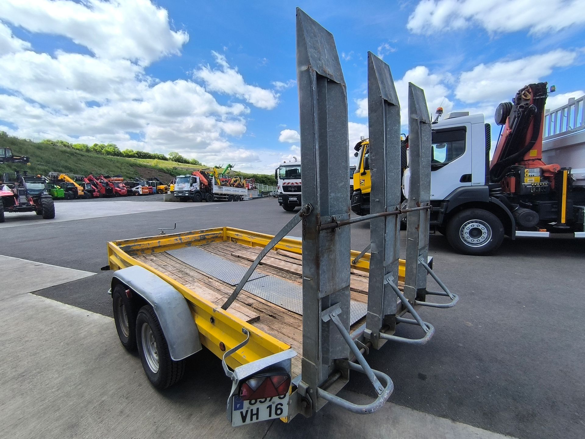 Remorque 2 essieux ECIM 3.5 T